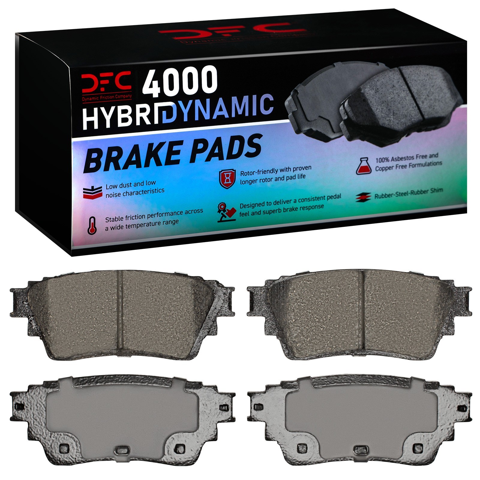 DYN 4000-2200-00 DFC 4000 HybriDynamic Brake Pads - Image 2