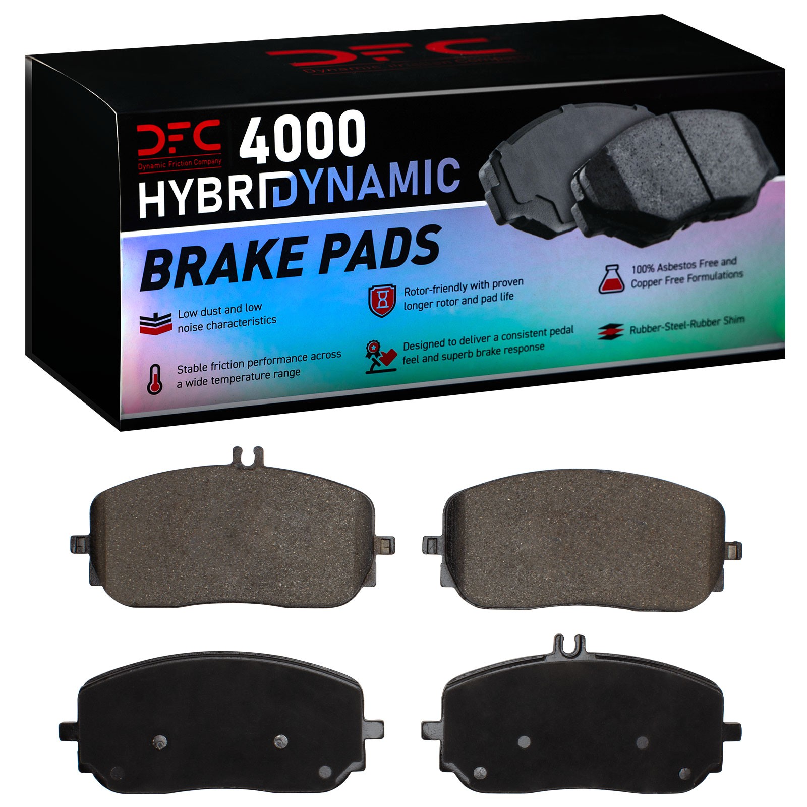 DYN 4000-2209-00 DFC 4000 HybriDynamic Brake Pads - Image 2