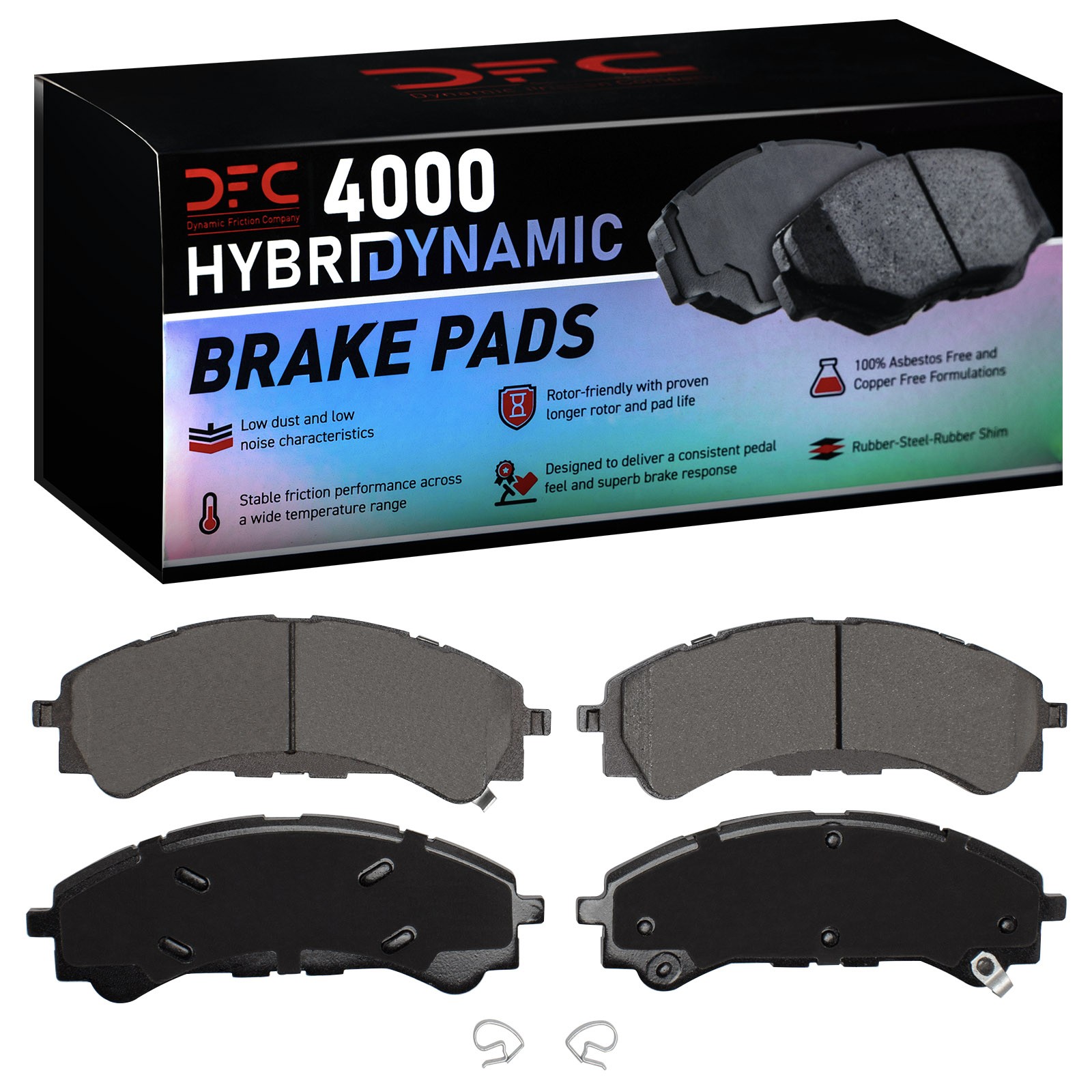 DYN 4000-2216-00 DFC 4000 HybriDynamic Brake Pads - Image 2