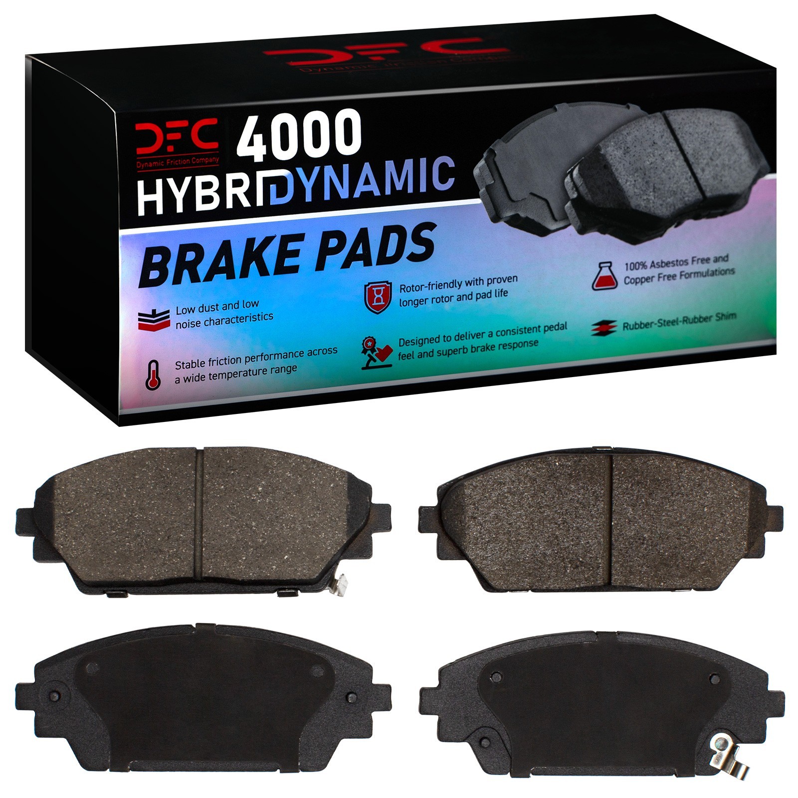 DYN 4000-2275-00 DFC 4000 HybriDynamic Brake Pads - Image 2
