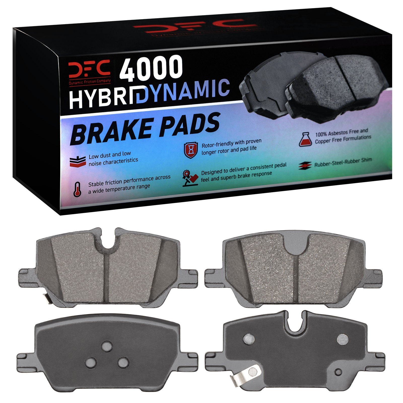 DYN 4000-2308-00 DFC 4000 HybriDynamic Brake Pads - Image 2