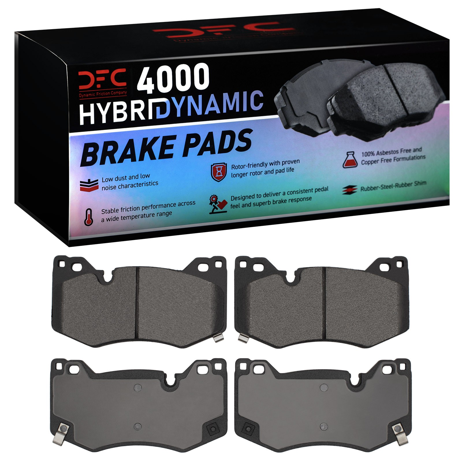 DYN 4000-2312-00 DFC 4000 HybriDynamic Brake Pads - Image 2
