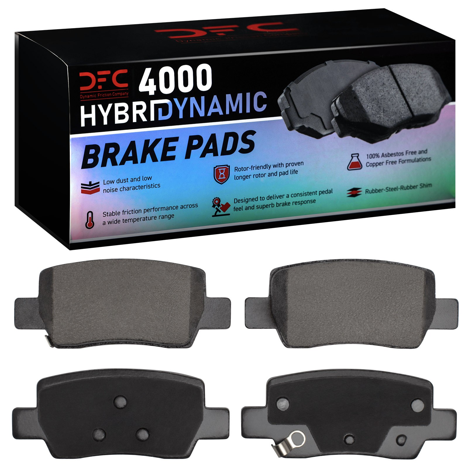 DYN 4000-2373-10 DFC 4000 HybriDynamic Brake Pads - Image 2