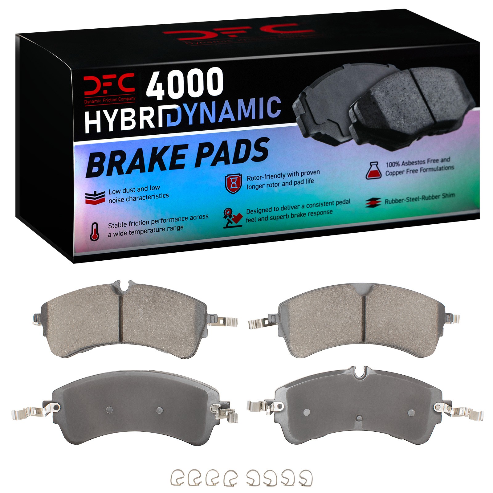 DYN 4000-2388-00 DFC 4000 HybriDynamic Brake Pads - Image 2