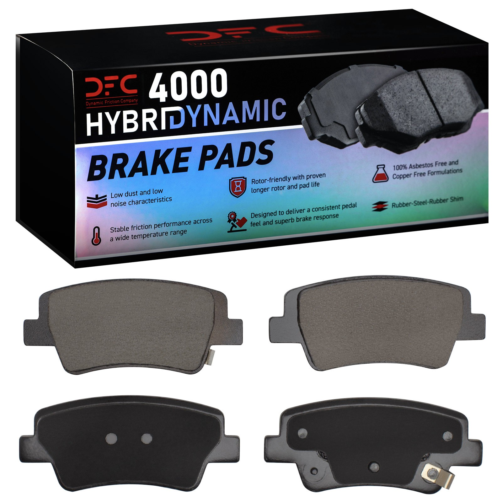 DYN 4000-2395-00 DFC 4000 HybriDynamic Brake Pads - Image 2