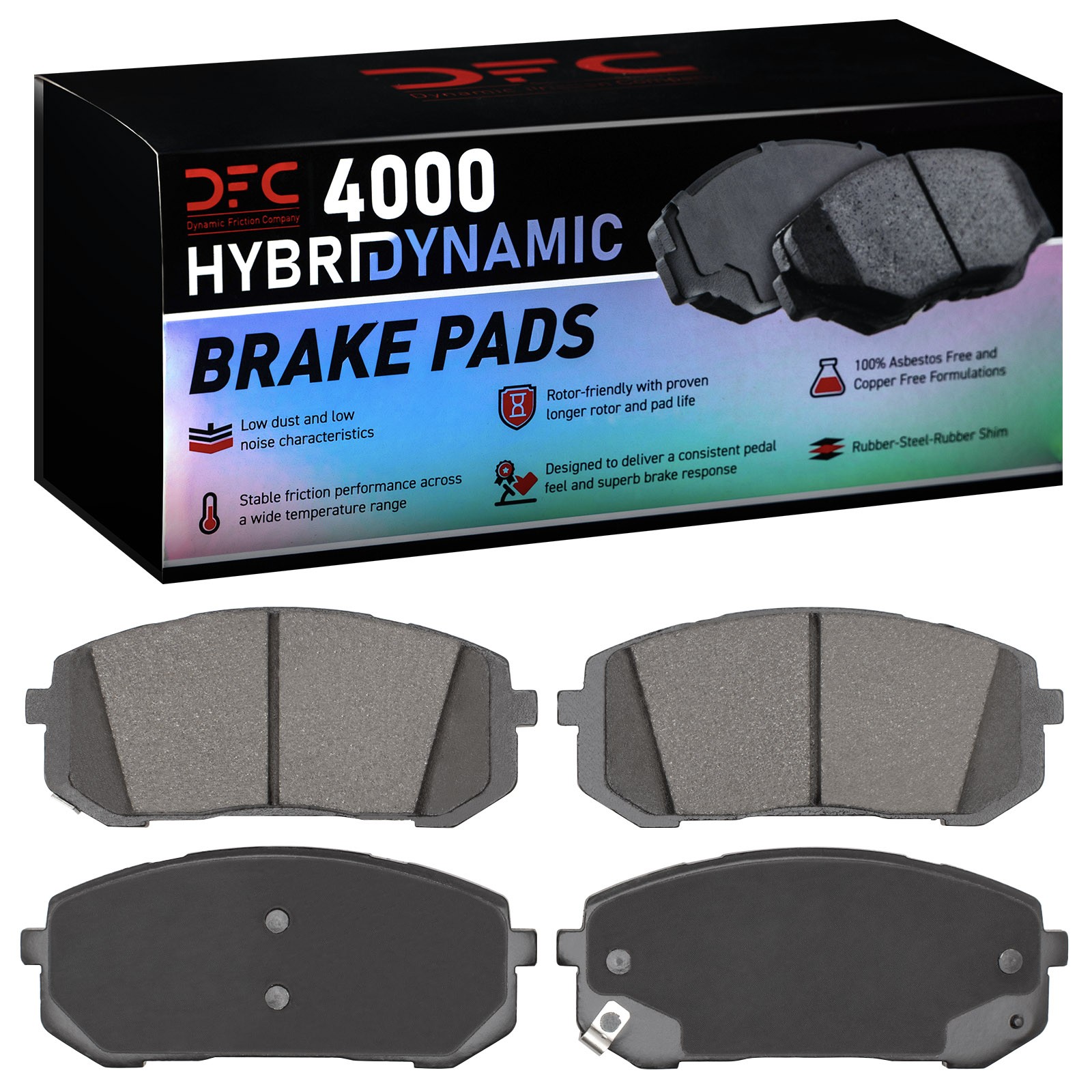DYN 4000-2400-00 DFC 4000 HybriDynamic Brake Pads - Image 2