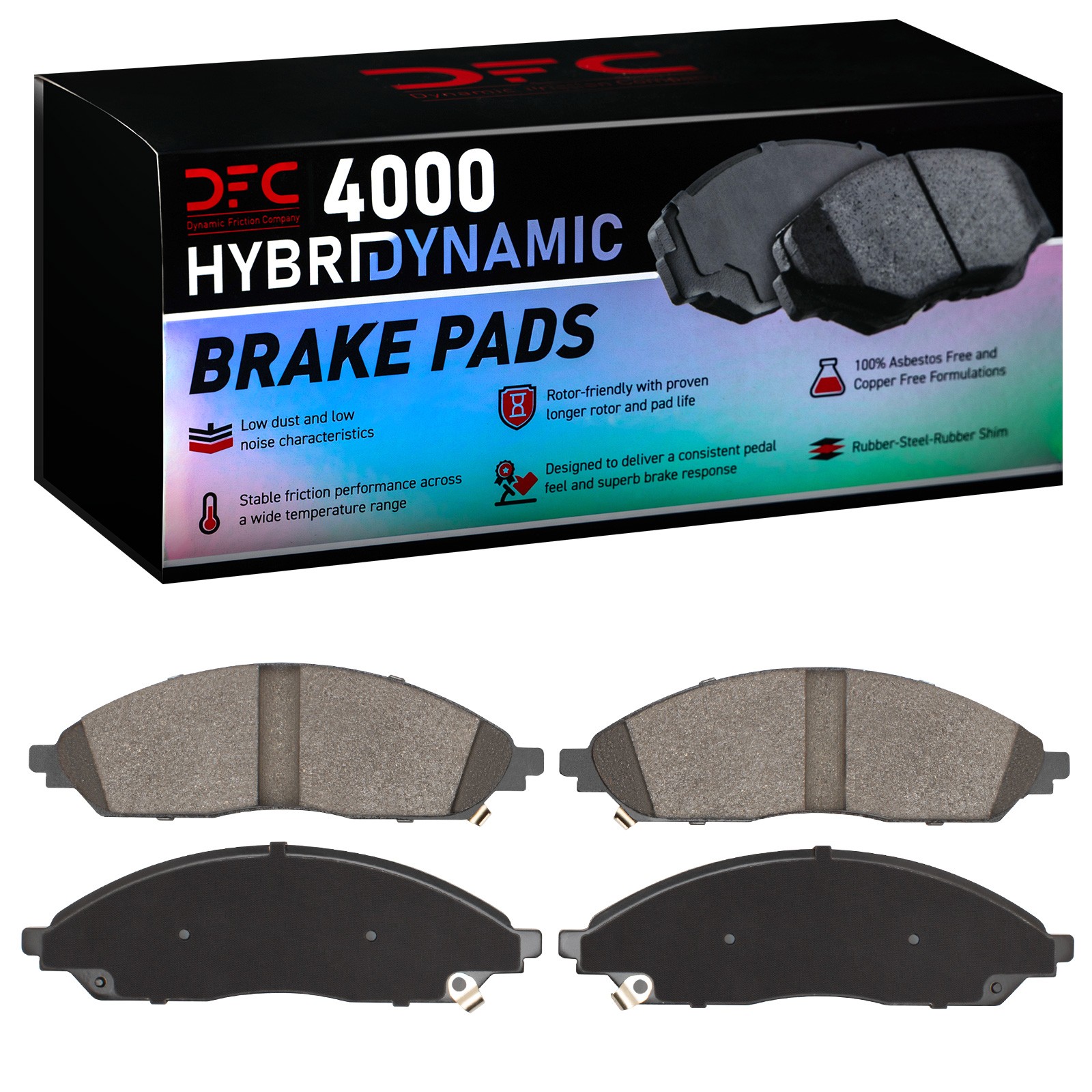 DYN 4000-2402-00 DFC 4000 HybriDynamic Brake Pads - Image 2