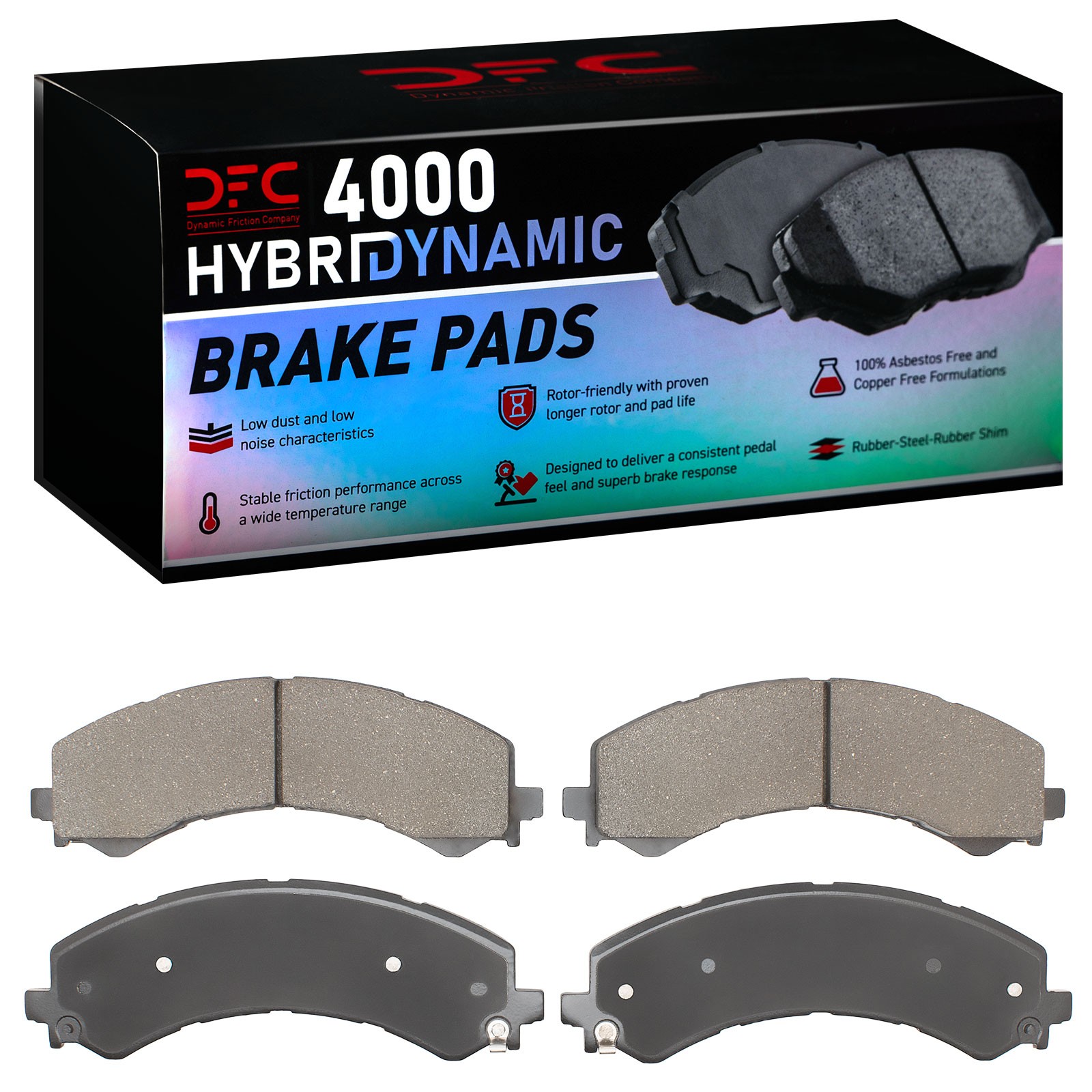 DYN 4000-2405-00 DFC 4000 HybriDynamic Brake Pads - Image 2