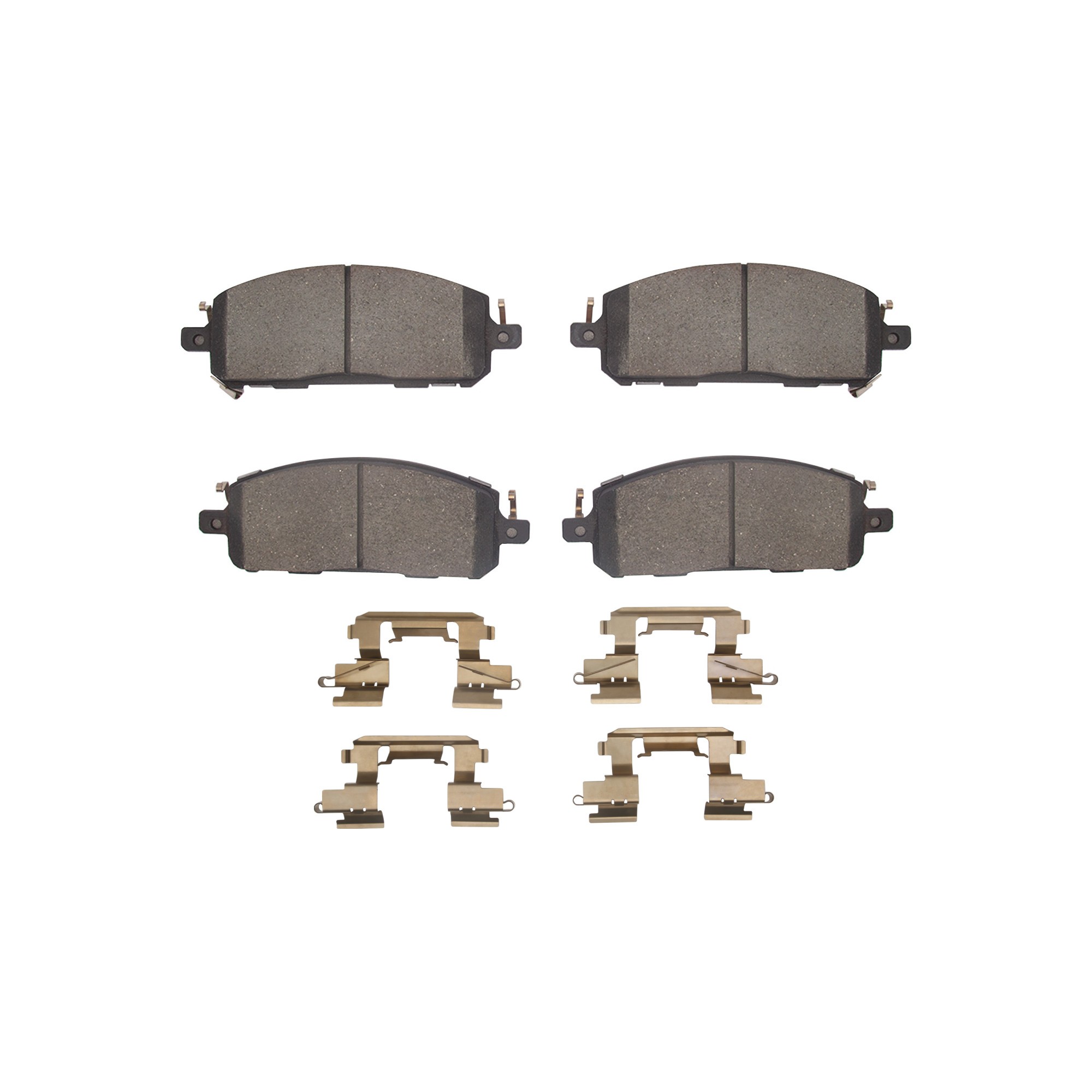 DYN 4000-2413-01 DFC HybriDynamic Brake Pads Hrdwr Kit