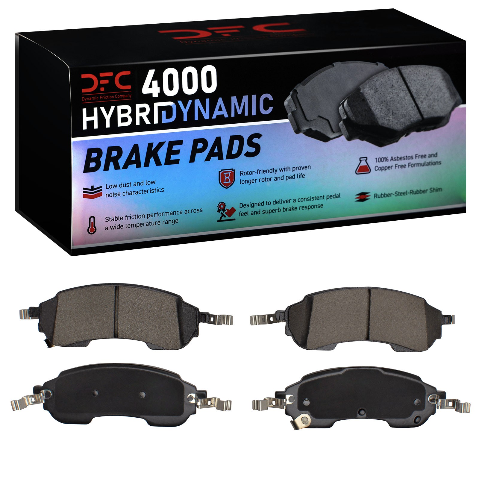 DYN 4000-2414-00 DFC 4000 HybriDynamic Brake Pads - Image 2