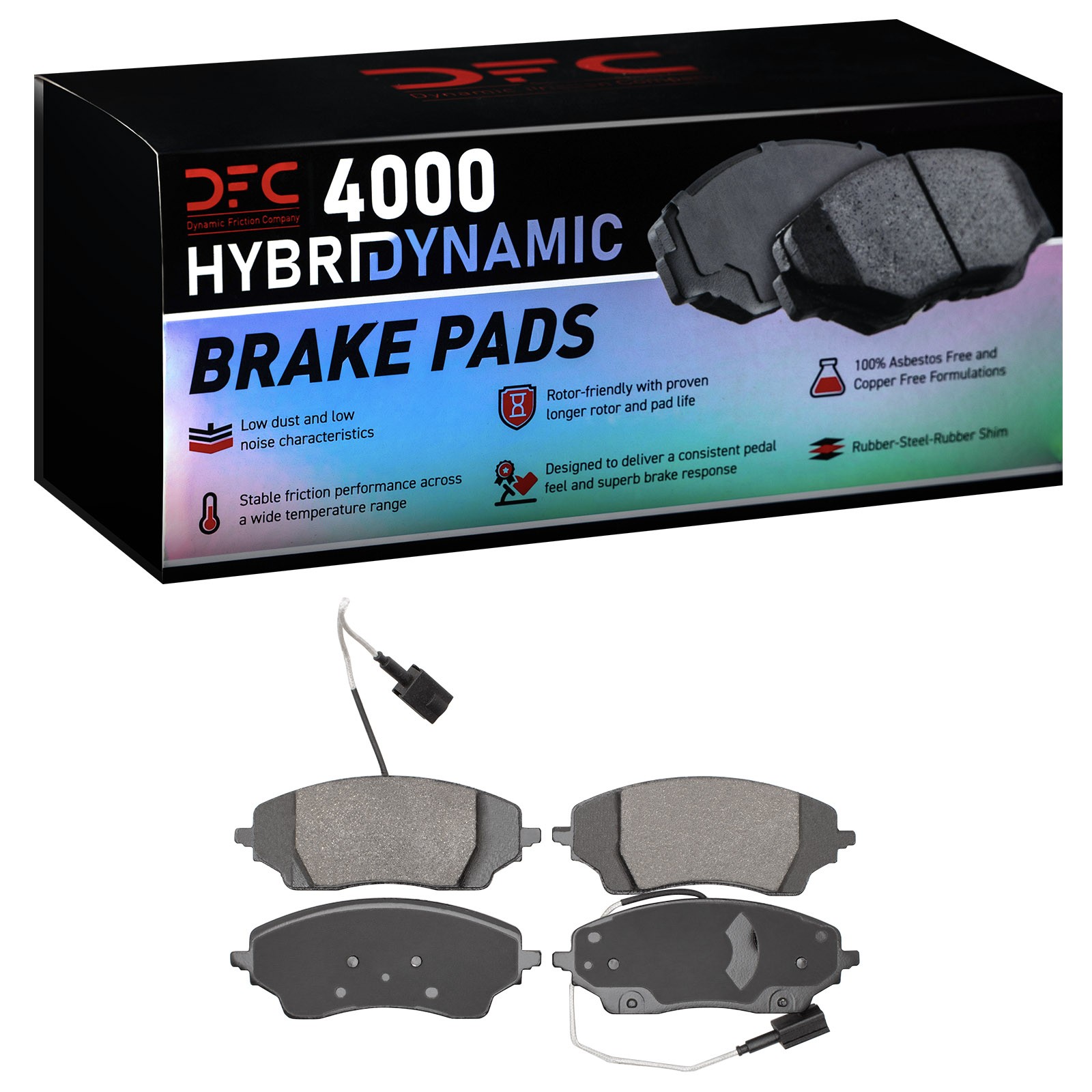 DYN 4000-2467-00 DFC 4000 HybriDynamic Brake Pads - Image 2