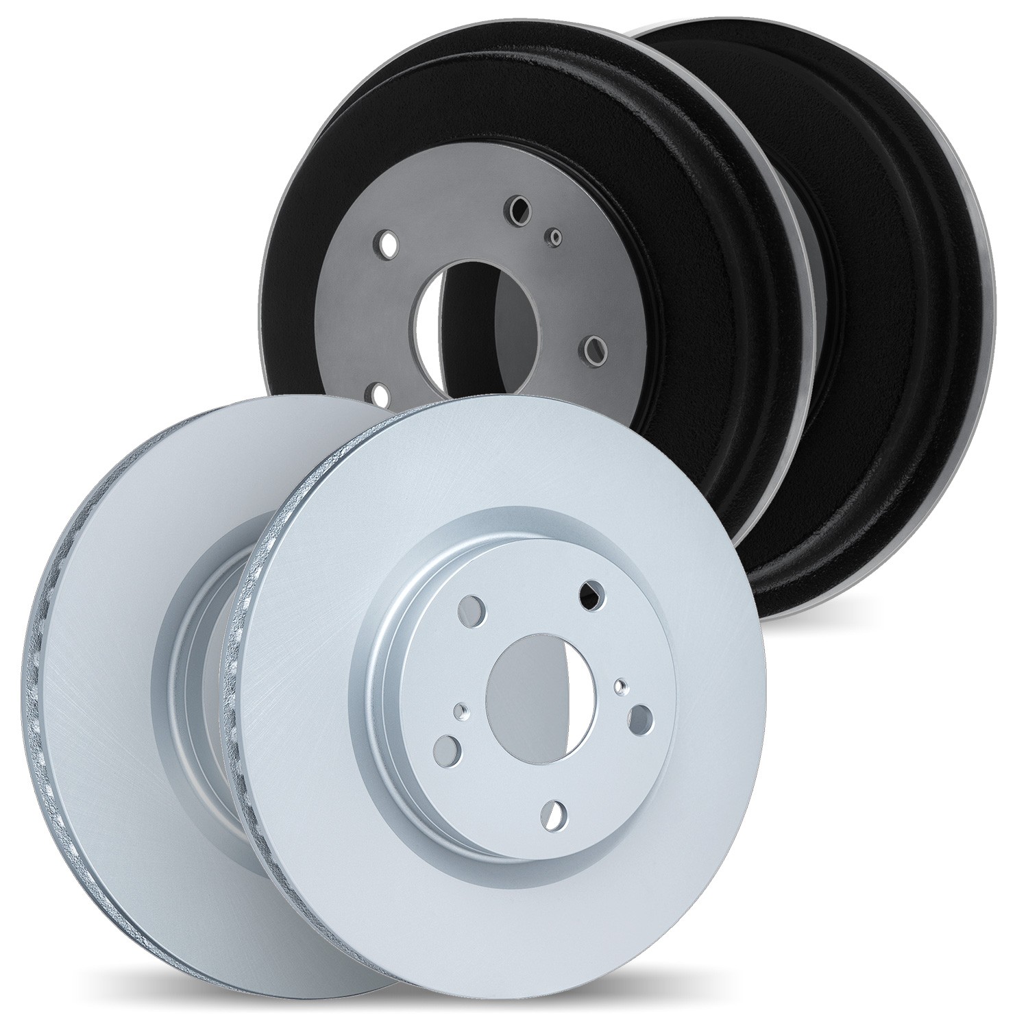 DYN 4004-65000 DFC Brake Rotors and Drums - GEOSPEC Coated