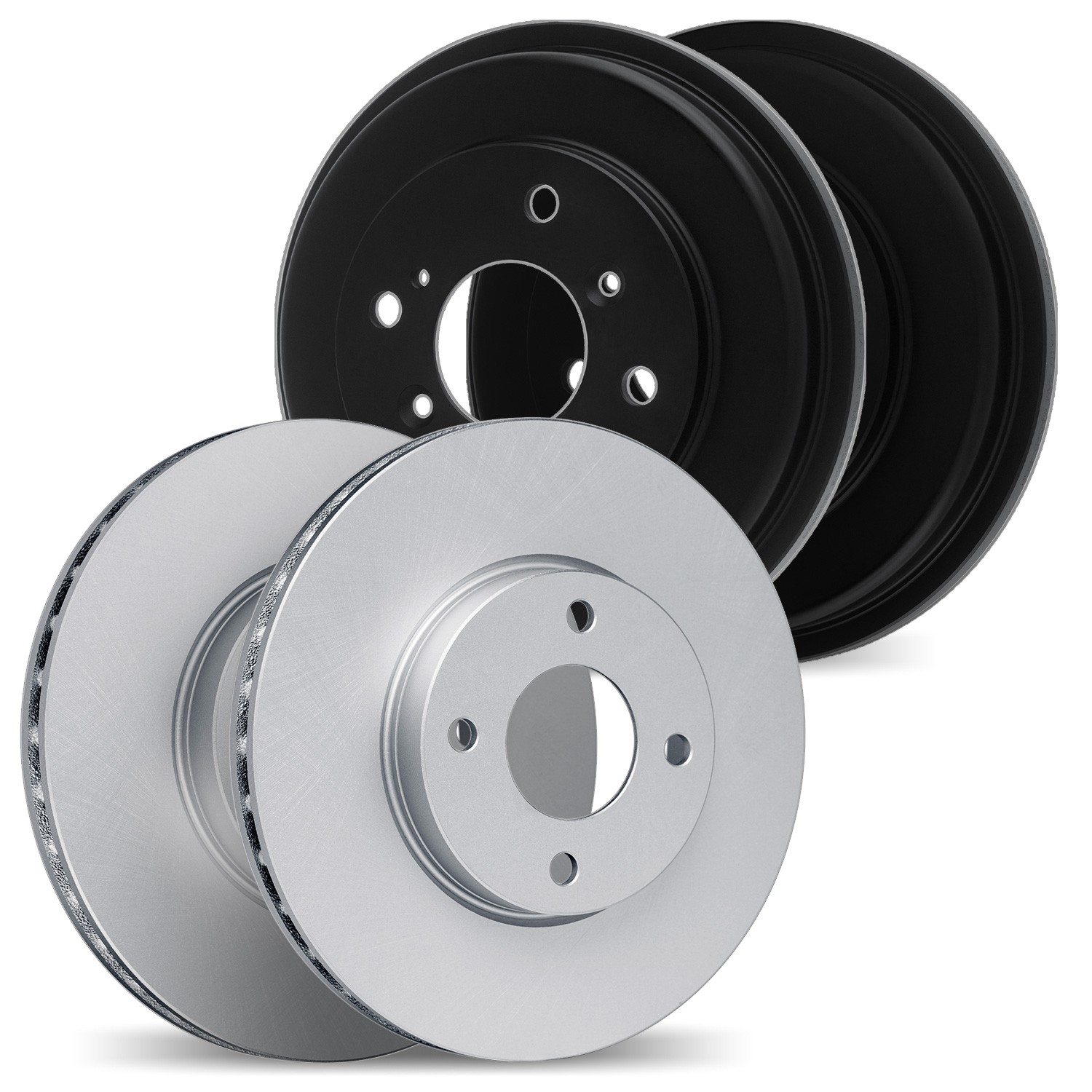 DYN 4004-91002 DFC Brake Rotors and Drums - GEOSPEC Coated