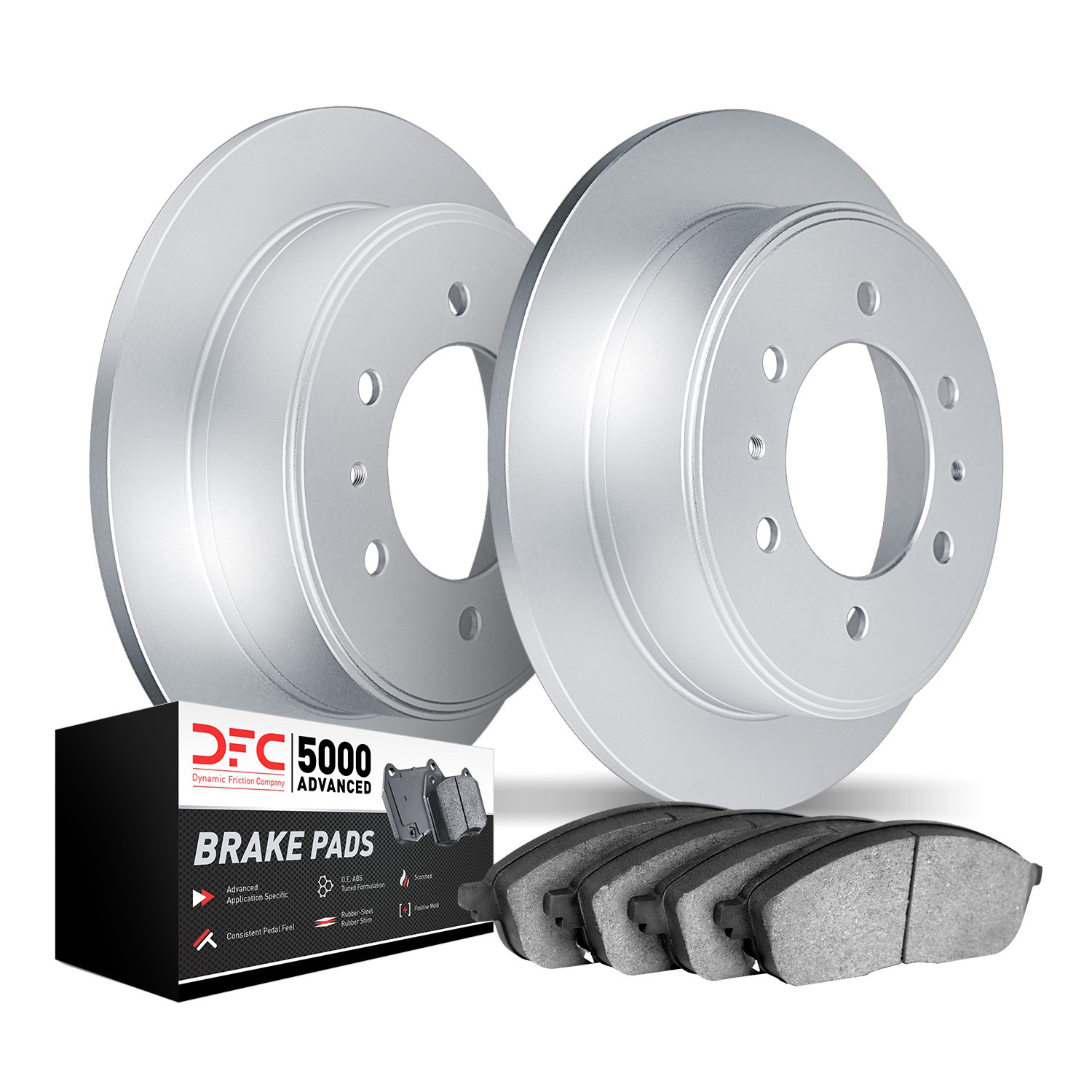 DYN 4502-21062 DFC GEOSPEC Rotors with 5000 Brake Pads - Image 2