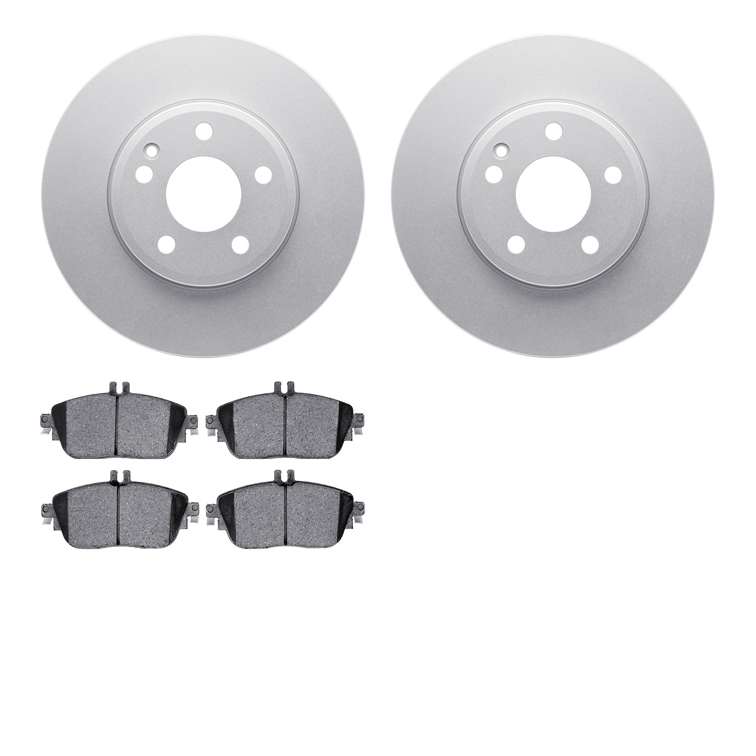 DYN 4502-63197 DFC GEOSPEC Rotors with 5000 Brake Pads