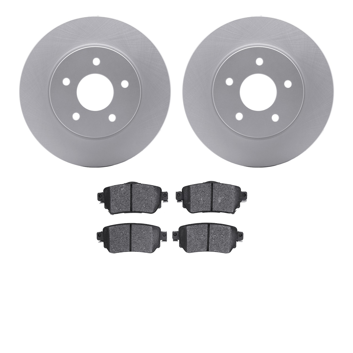 DYN 4502-67157 DFC GEOSPEC Rotors with 5000 Brake Pads