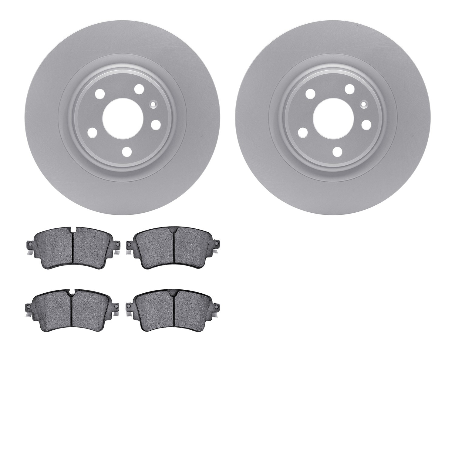 DYN-4502-73156 DFC GEOSPEC Rotors with 5000 Brake Pads
