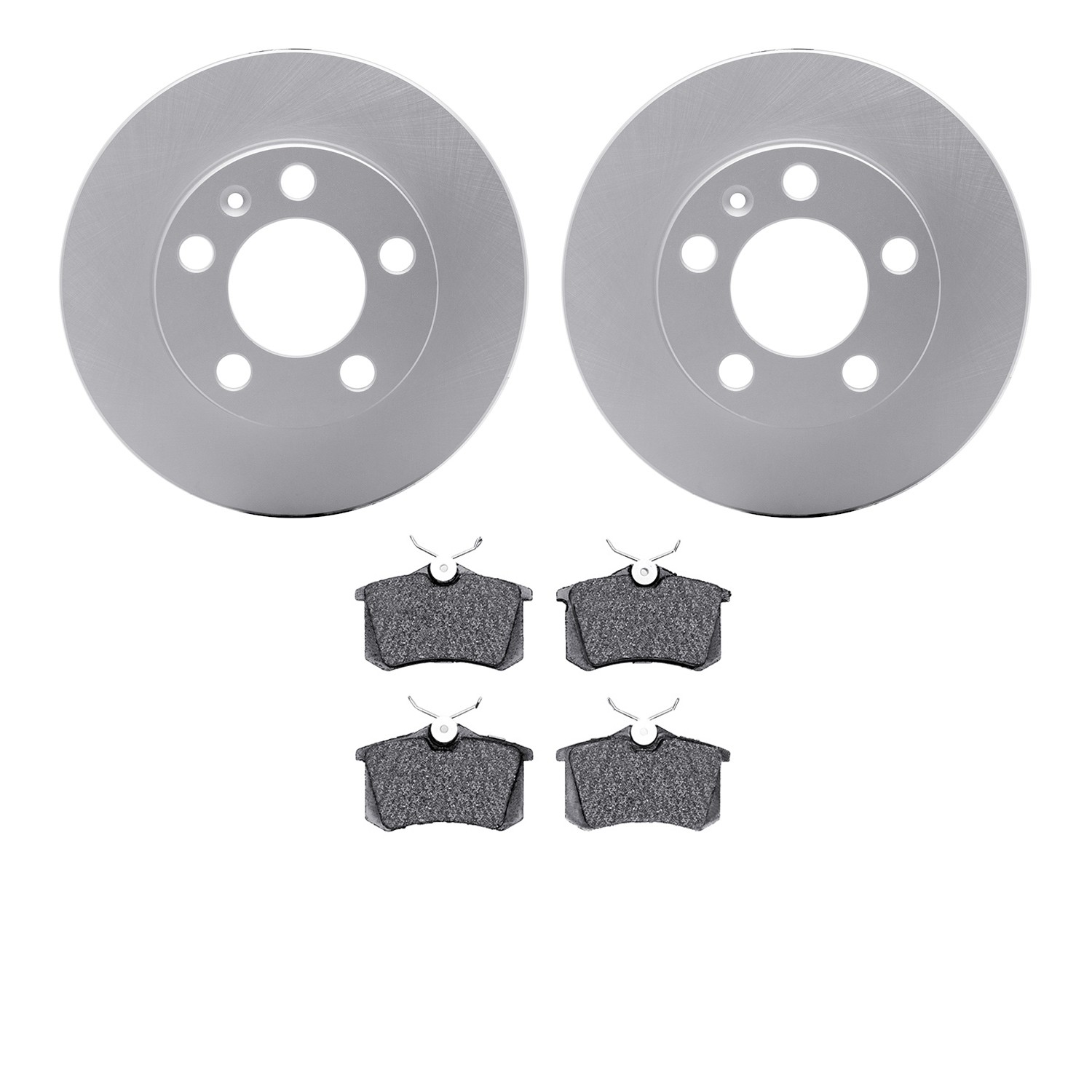 DYN-4502-74091 DFC GEOSPEC Rotors with 5000 Brake Pads