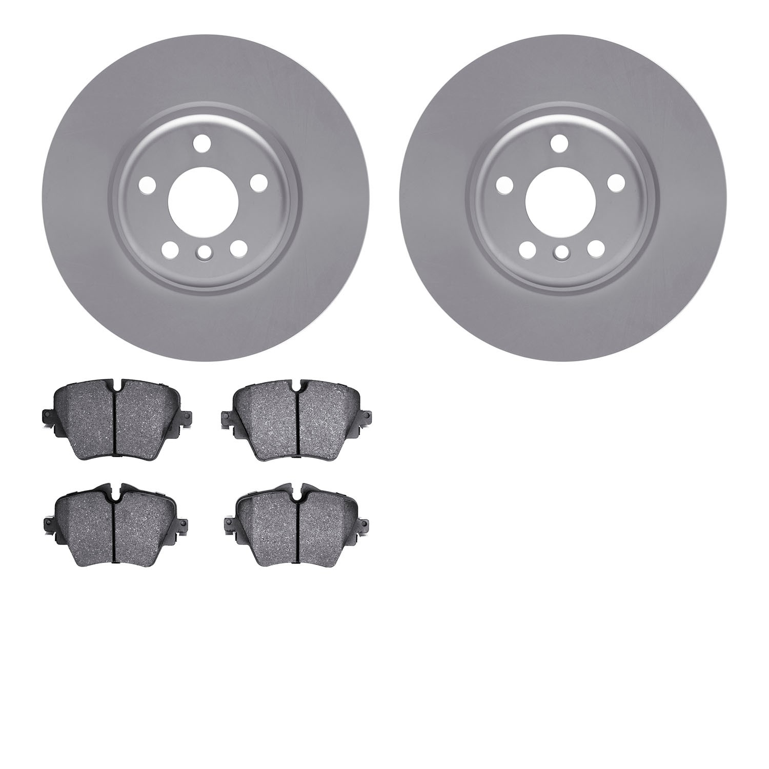 DYN-4602-31091 DFC Geospec Rotors with EURO 5000 Ceramic Brake Pads