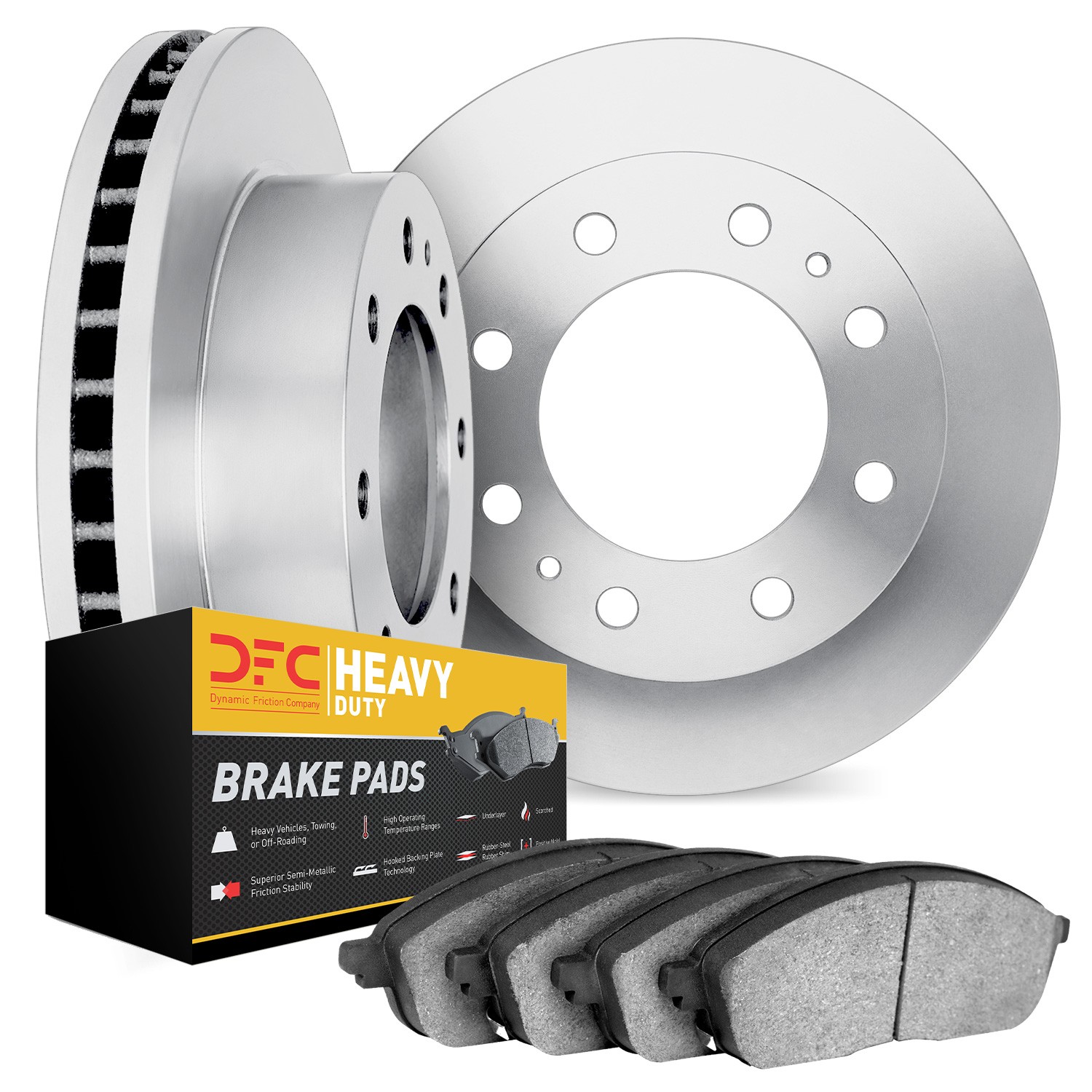 DYN 6202-40321 DFC Brake Rotor- HD Brake Pad - Image 2