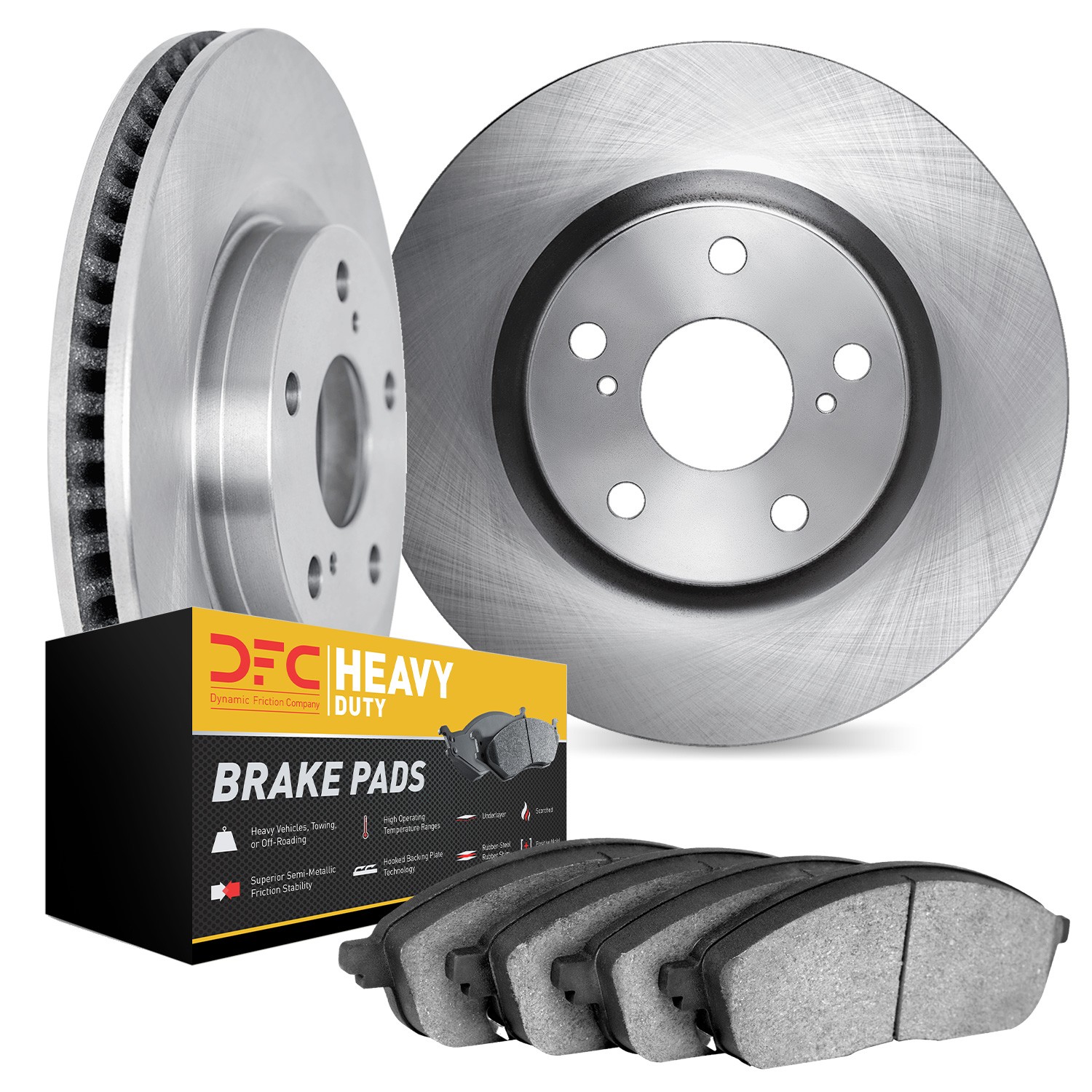 DYN-6202-47289 DFC Brake Rotor- HD Brake Pad - Image 2