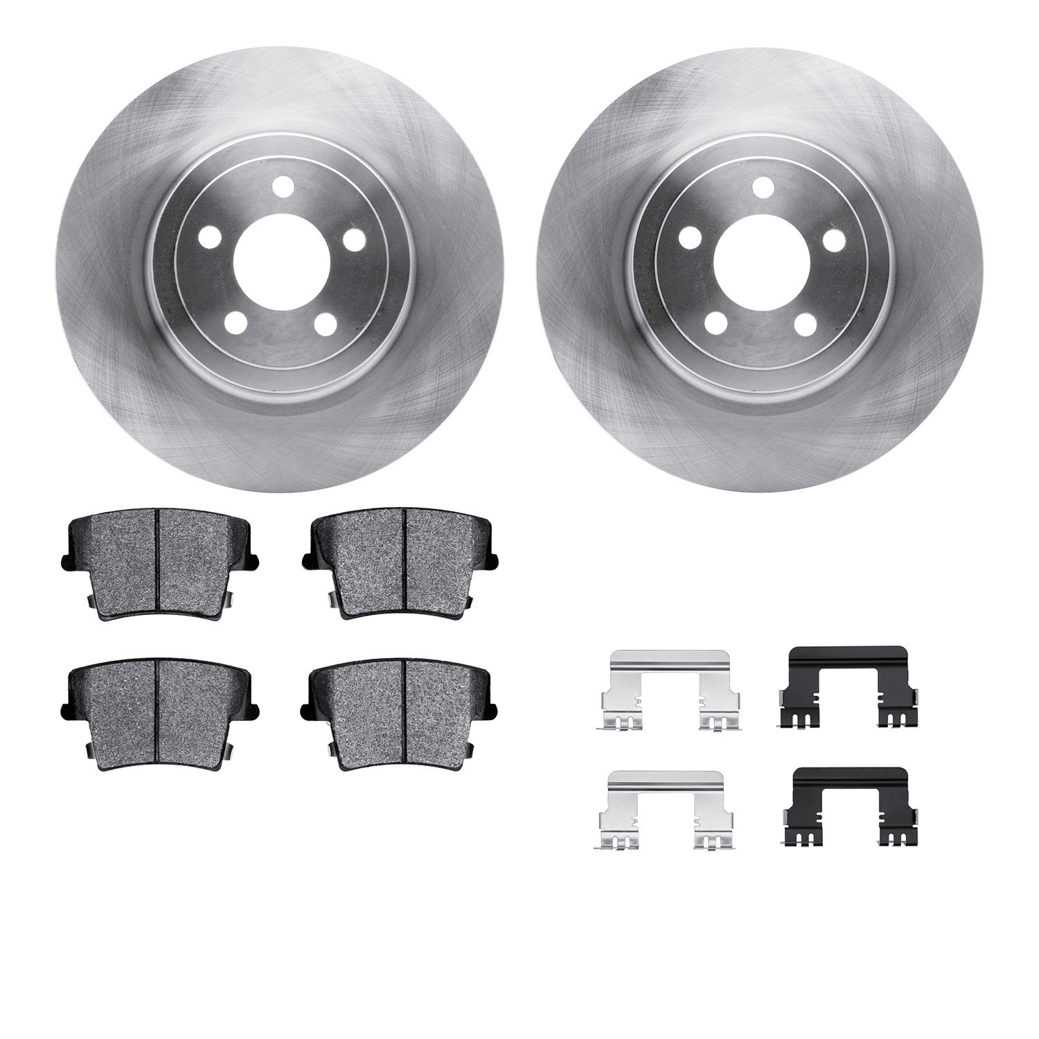 DYN 6212-39137 DFC Brake Rotor- HD Brake Pad - Hardware