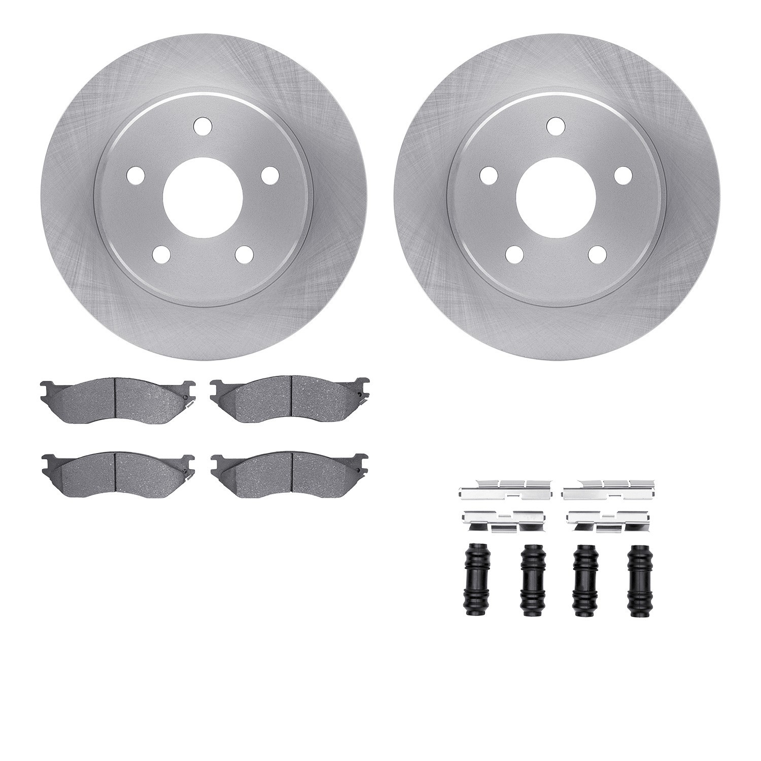 DYN-6212-40423 DFC Brake Rotor- HD Brake Pad - Hardware