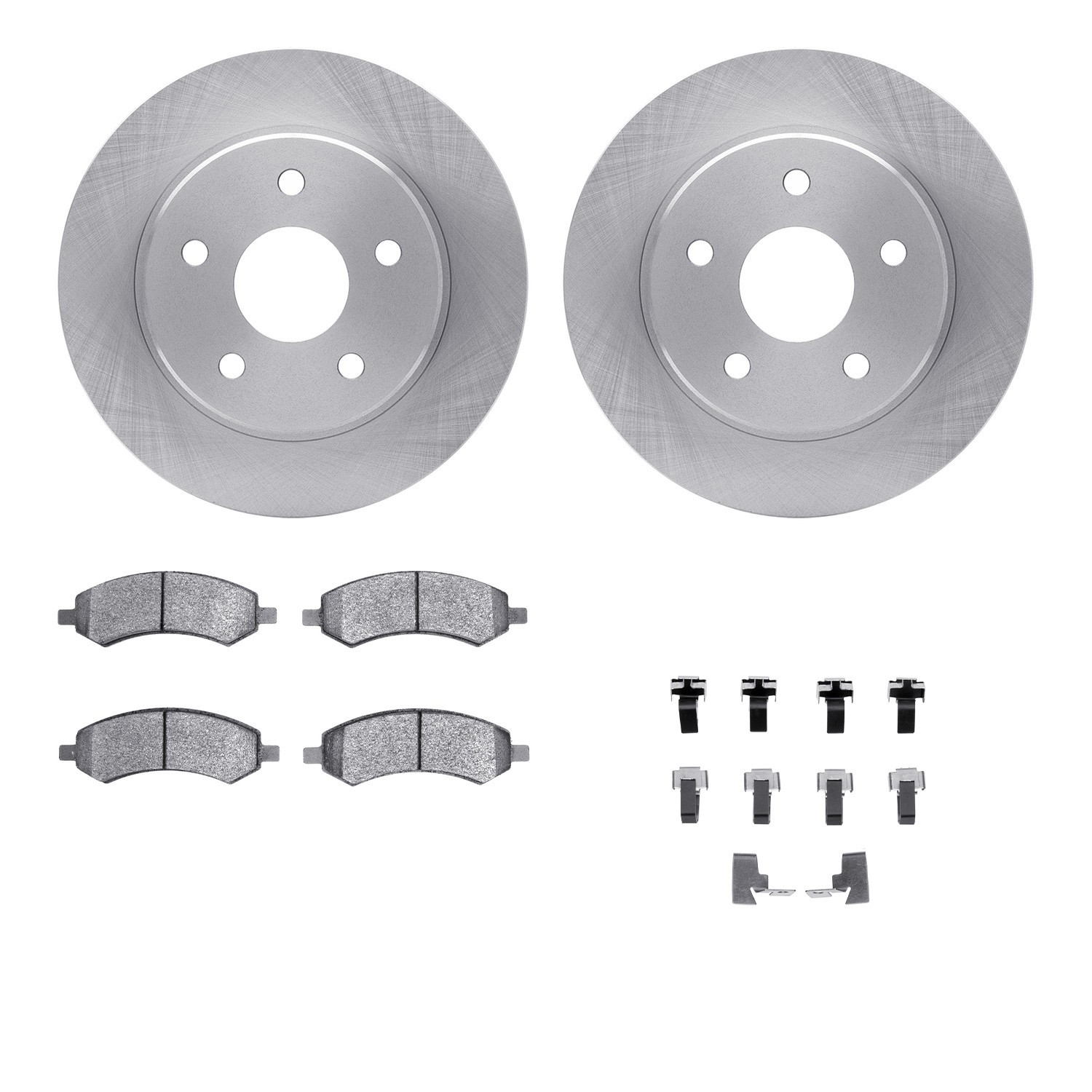 DYN-6212-40424 DFC Brake Rotor- HD Brake Pad - Hardware