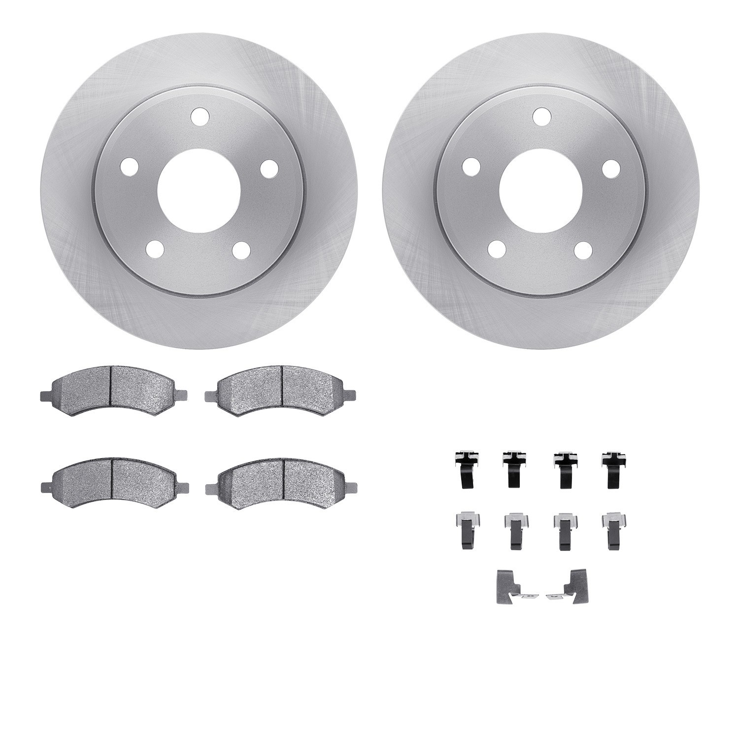DYN-6212-40462 DFC Brake Rotor- HD Brake Pad - Hardware