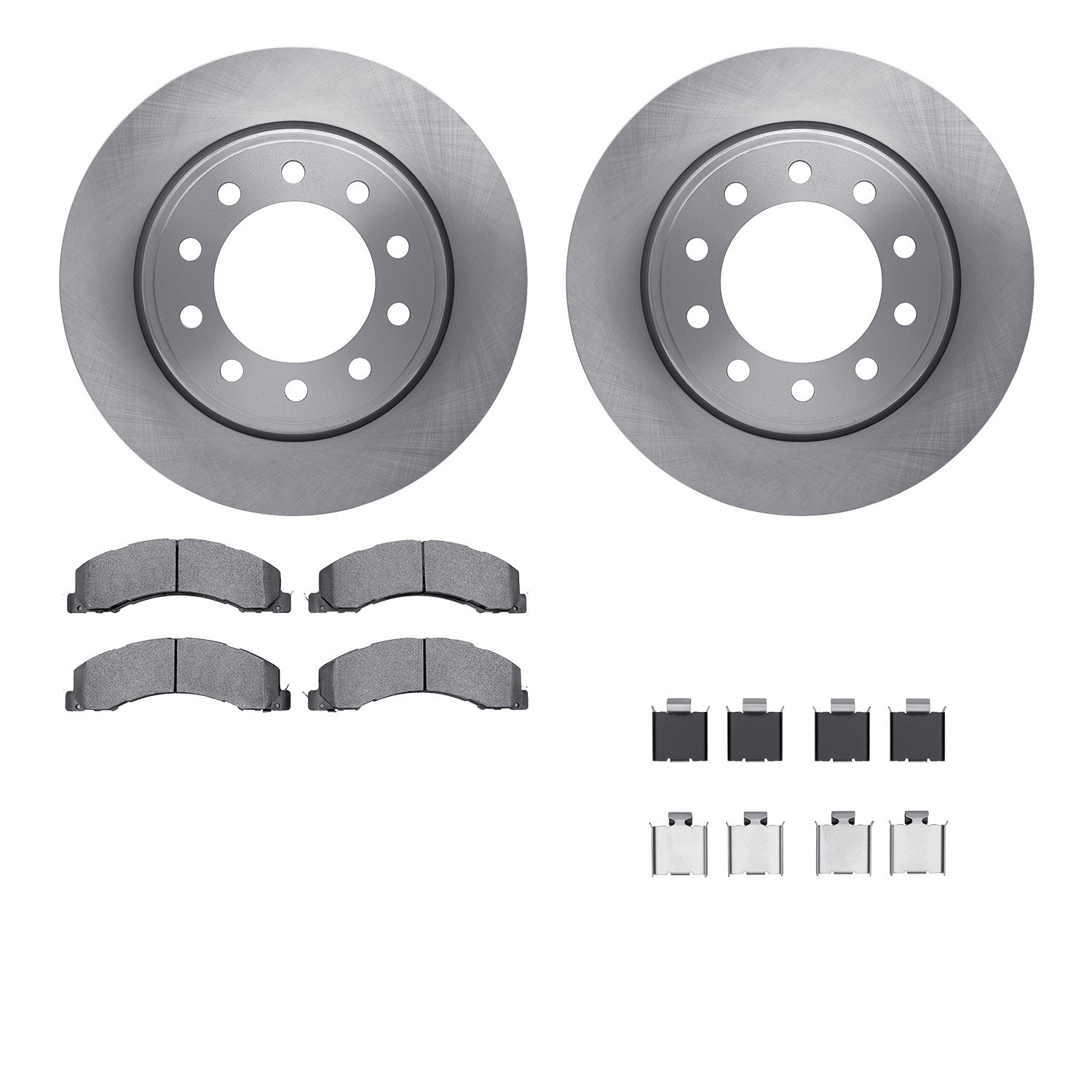 DYN 6212-40474 DFC Brake Rotor- HD Brake Pad - Hardware