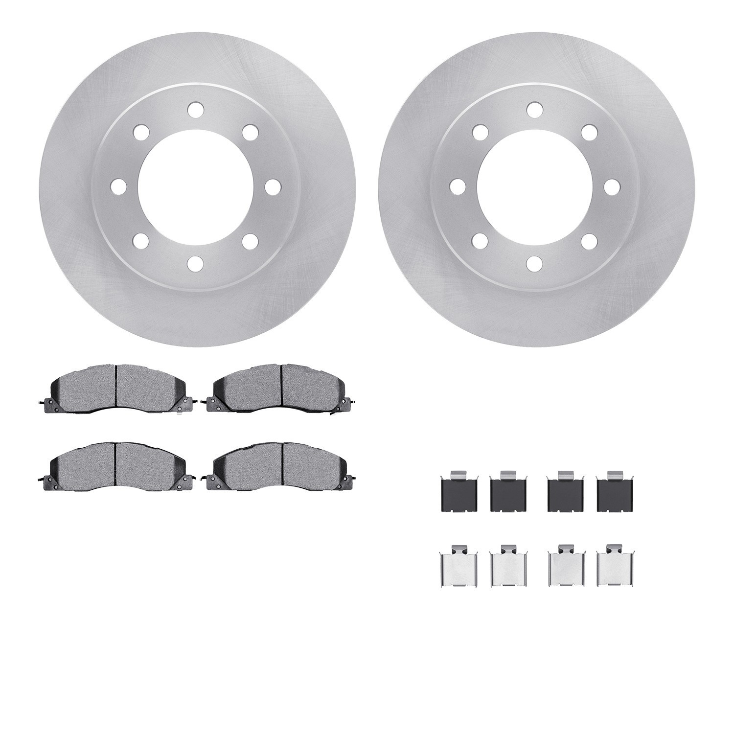 DYN-6212-40486 DFC Brake Rotor- HD Brake Pad - Hardware