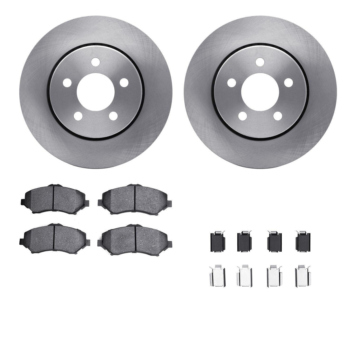 DYN 6212-42150 DFC Brake Rotor- HD Brake Pad - Hardware