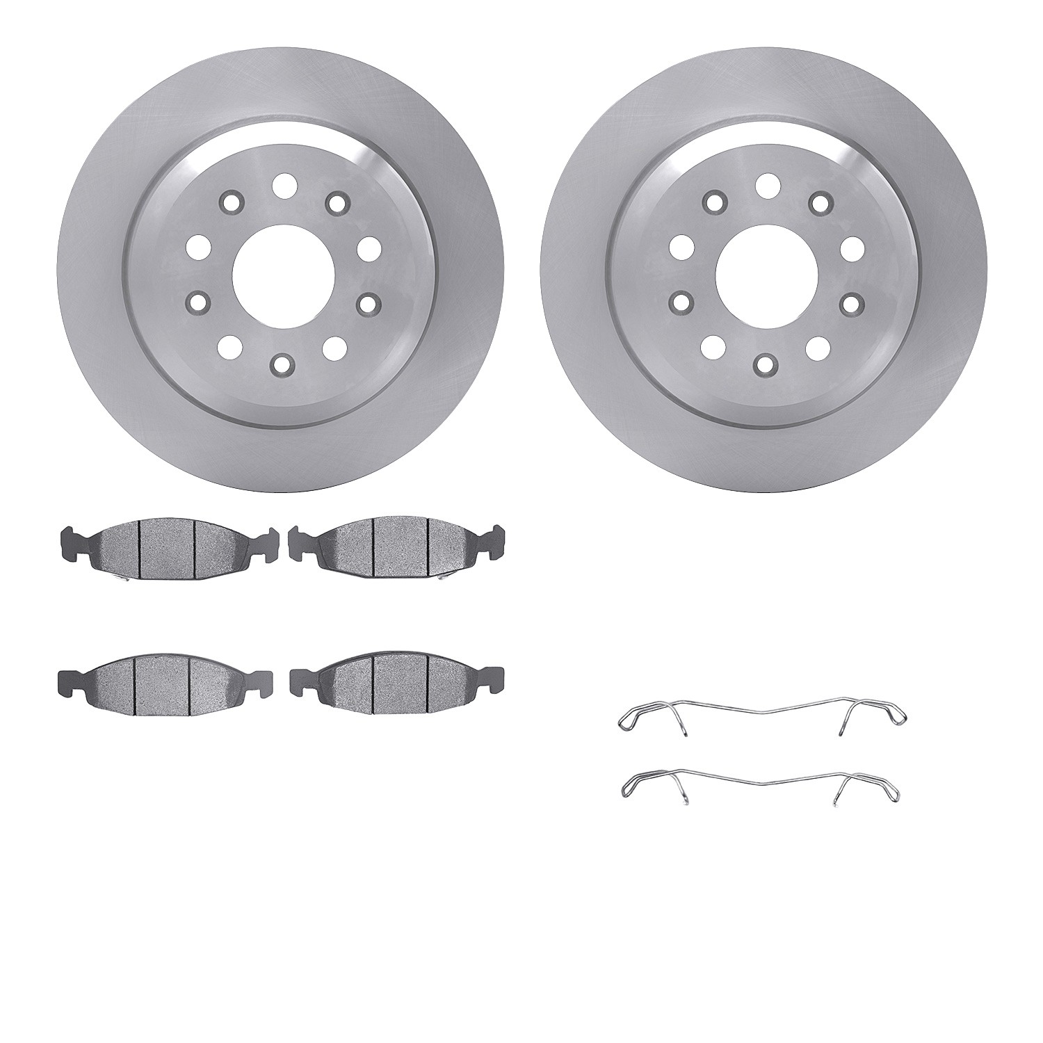 DYN 6212-42177 DFC Brake Rotor- HD Brake Pad - Hardware