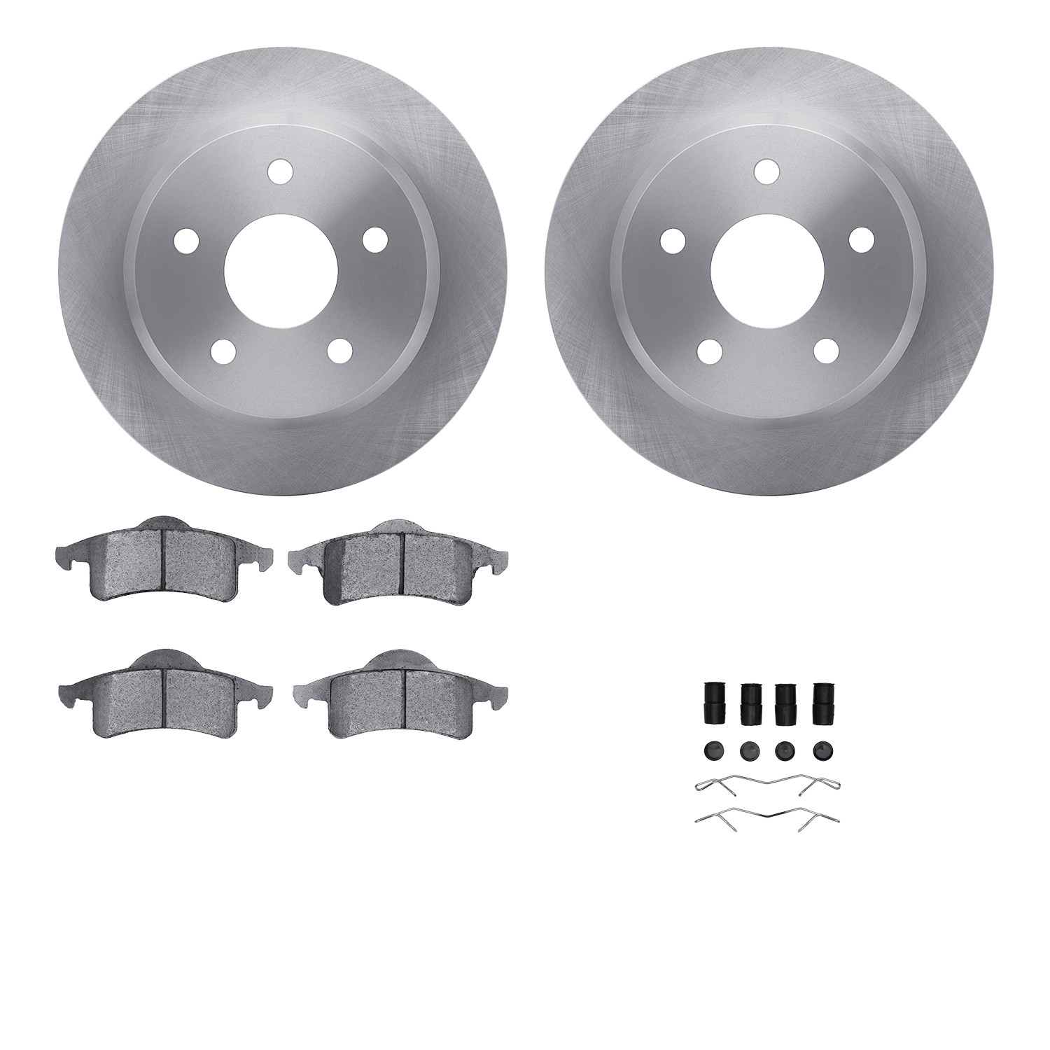 DYN 6212-42183 DFC Brake Rotor- HD Brake Pad - Hardware