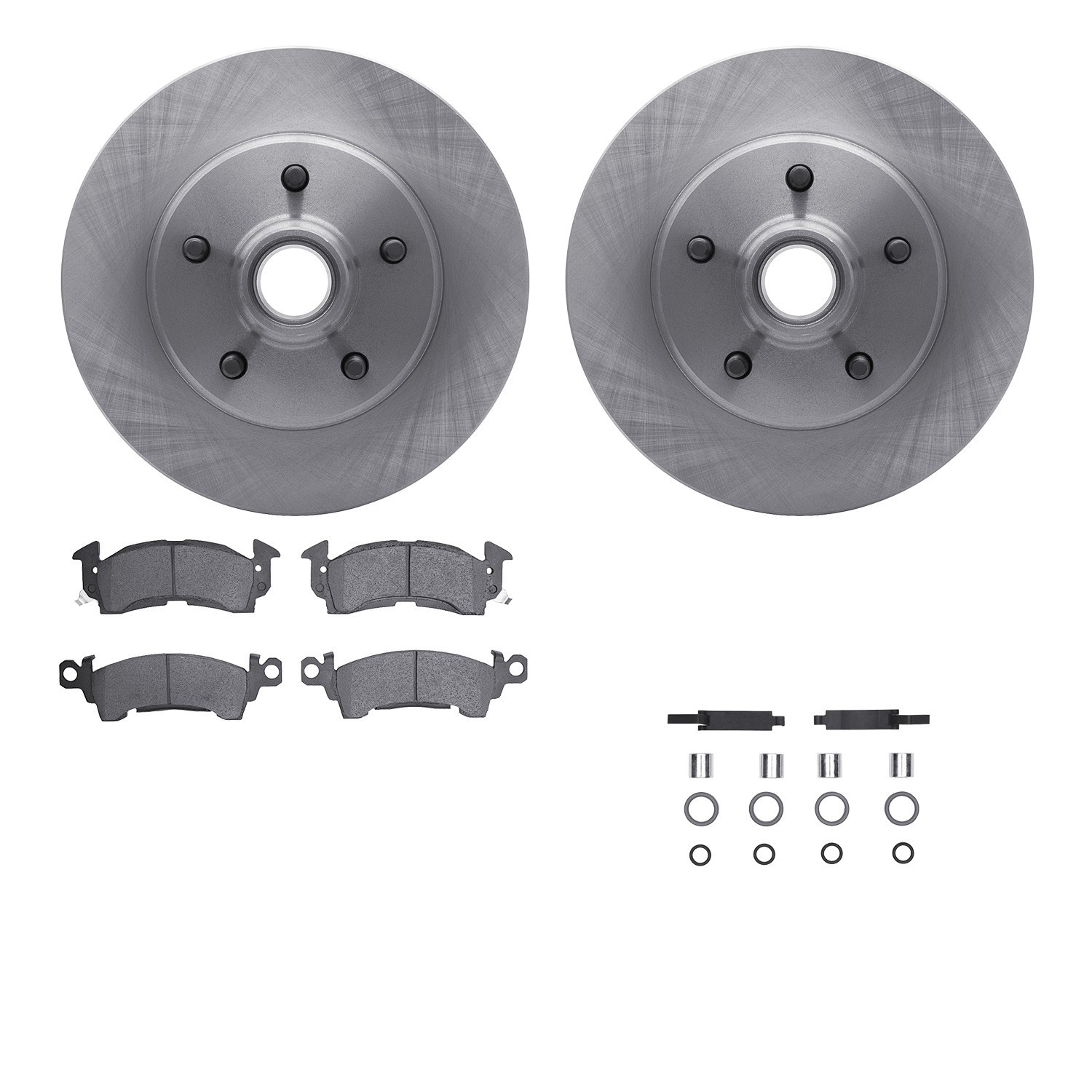 DYN-6212-47280 DFC Brake Rotor- HD Brake Pad - Hardware