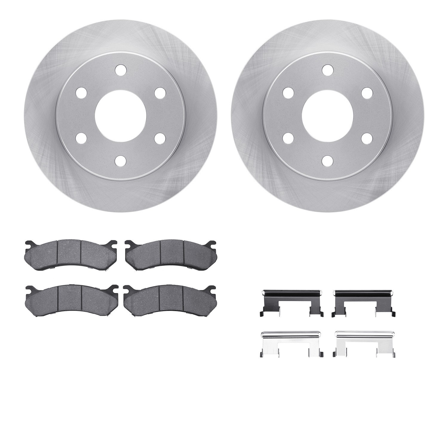 DYN-6212-48010 DFC Brake Rotor- HD Brake Pad - Hardware