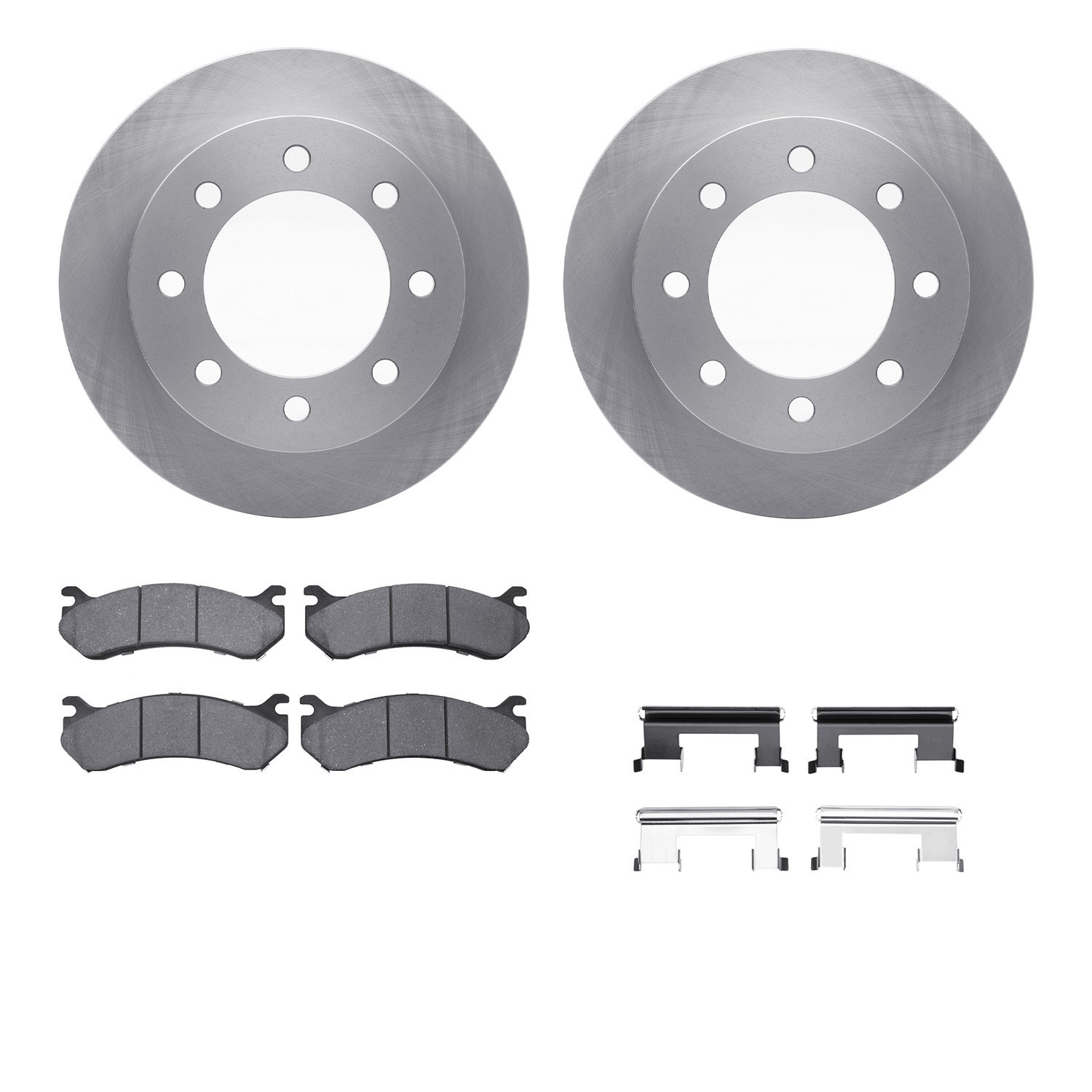 DYN-6212-48025 DFC Brake Rotor- HD Brake Pad - Hardware