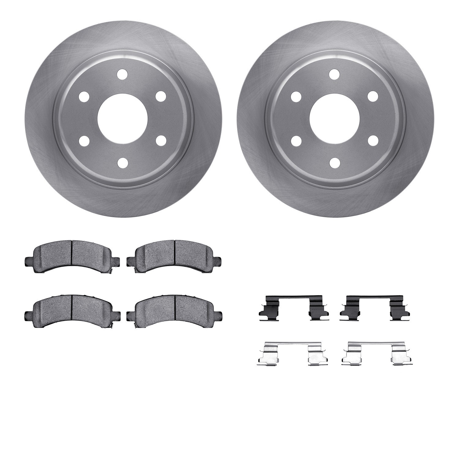 DYN 6212-48032 DFC Brake Rotor- HD Brake Pad - Hardware