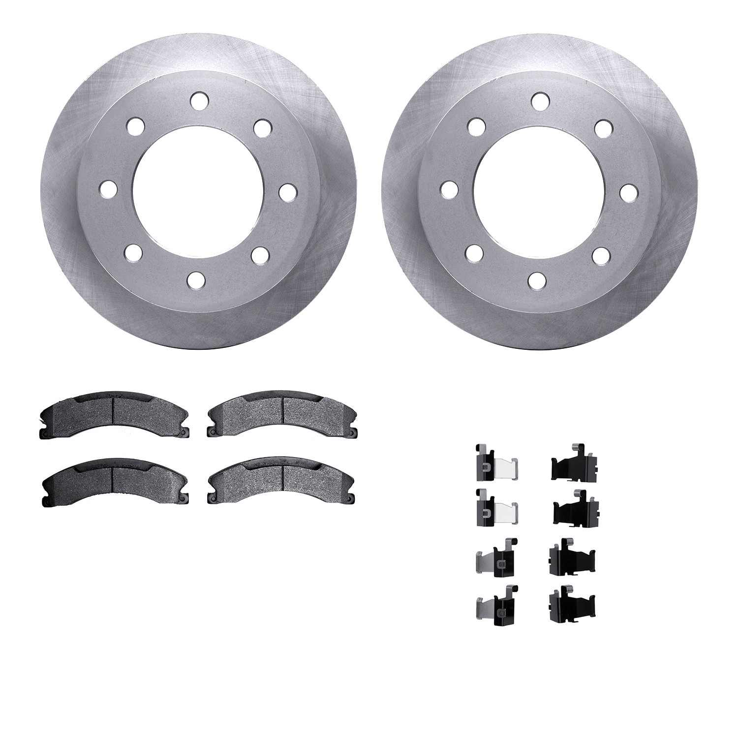 DYN 6212-48073 DFC Brake Rotor- HD Brake Pad - Hardware