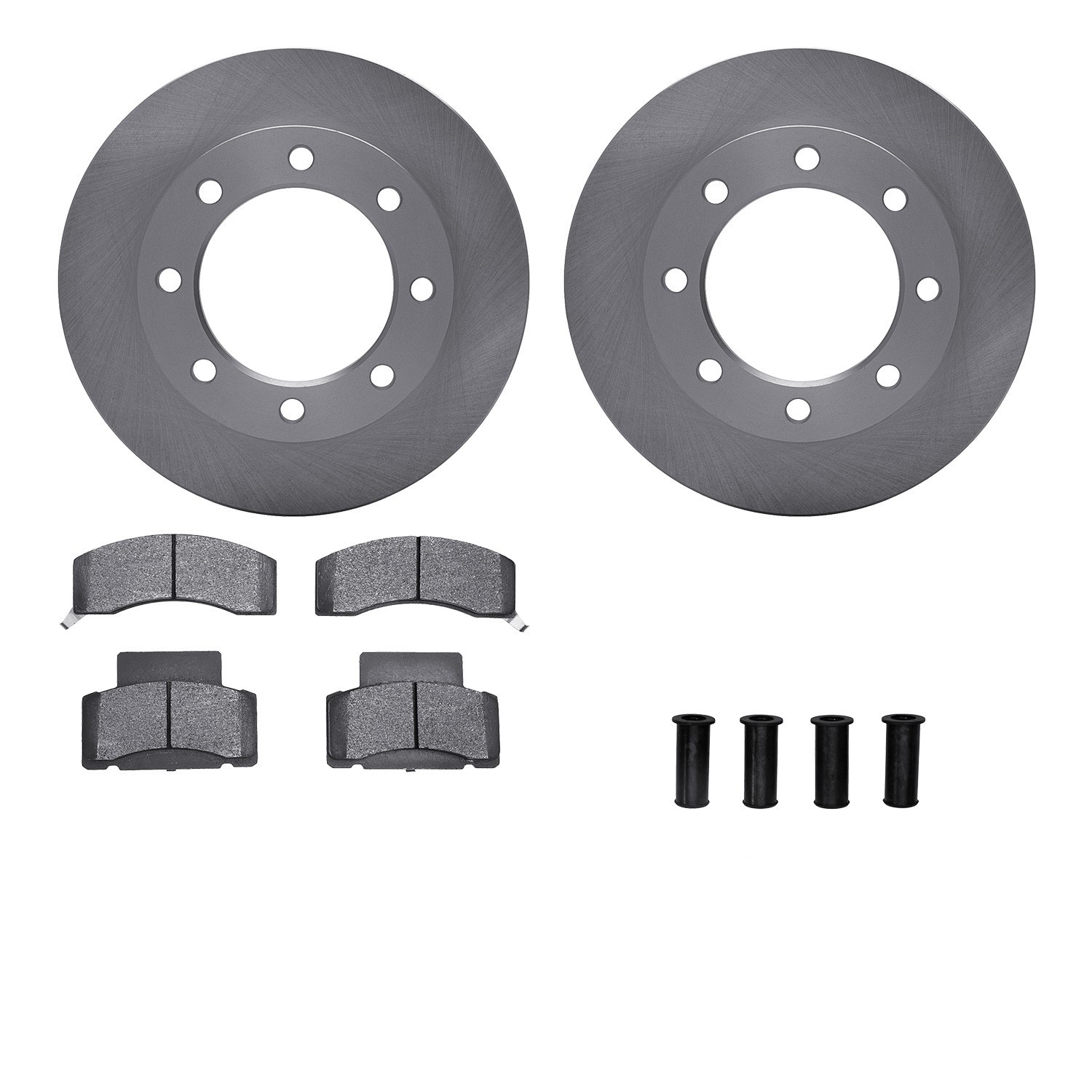 DYN 6212-48087 DFC Brake Rotor- HD Brake Pad - Hardware