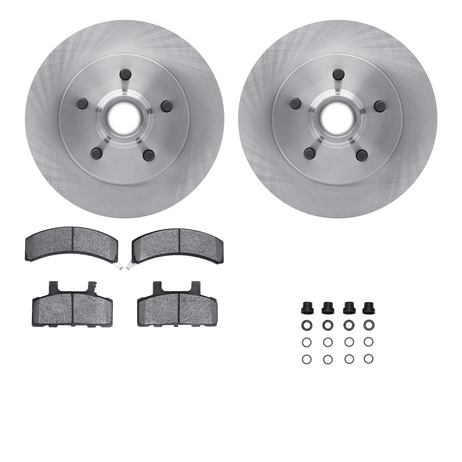 DYN 6212-48123 DFC Brake Rotor- HD Brake Pad - Hardware