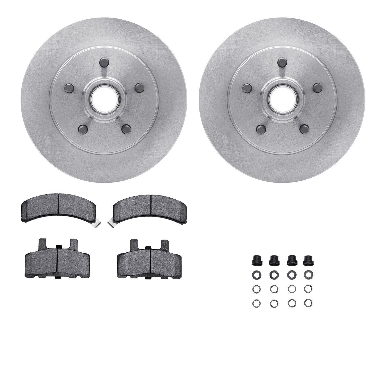 DYN 6212-48126 DFC Brake Rotor- HD Brake Pad - Hardware