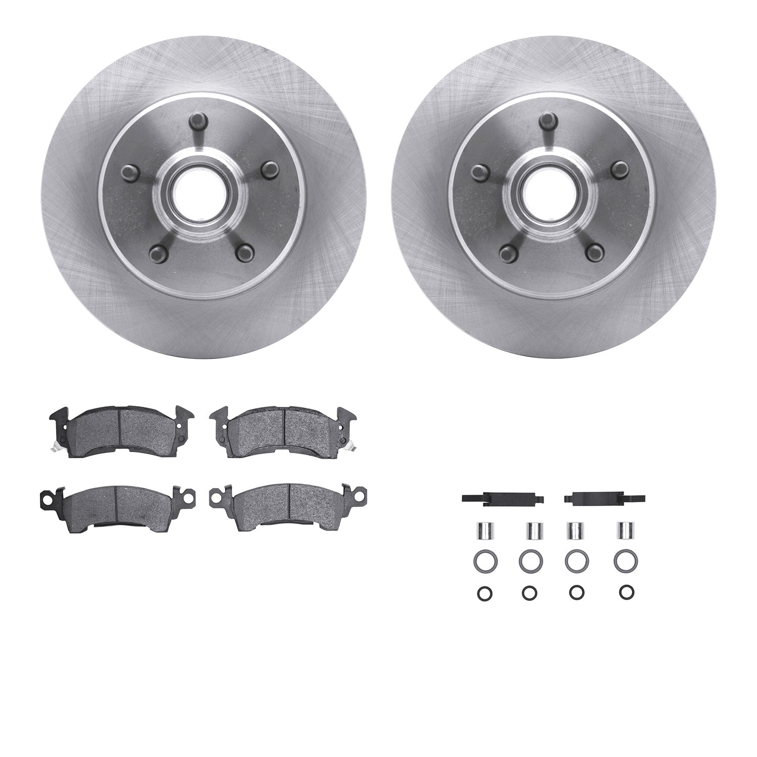 DYN 6212-48147 DFC Brake Rotor- HD Brake Pad - Hardware