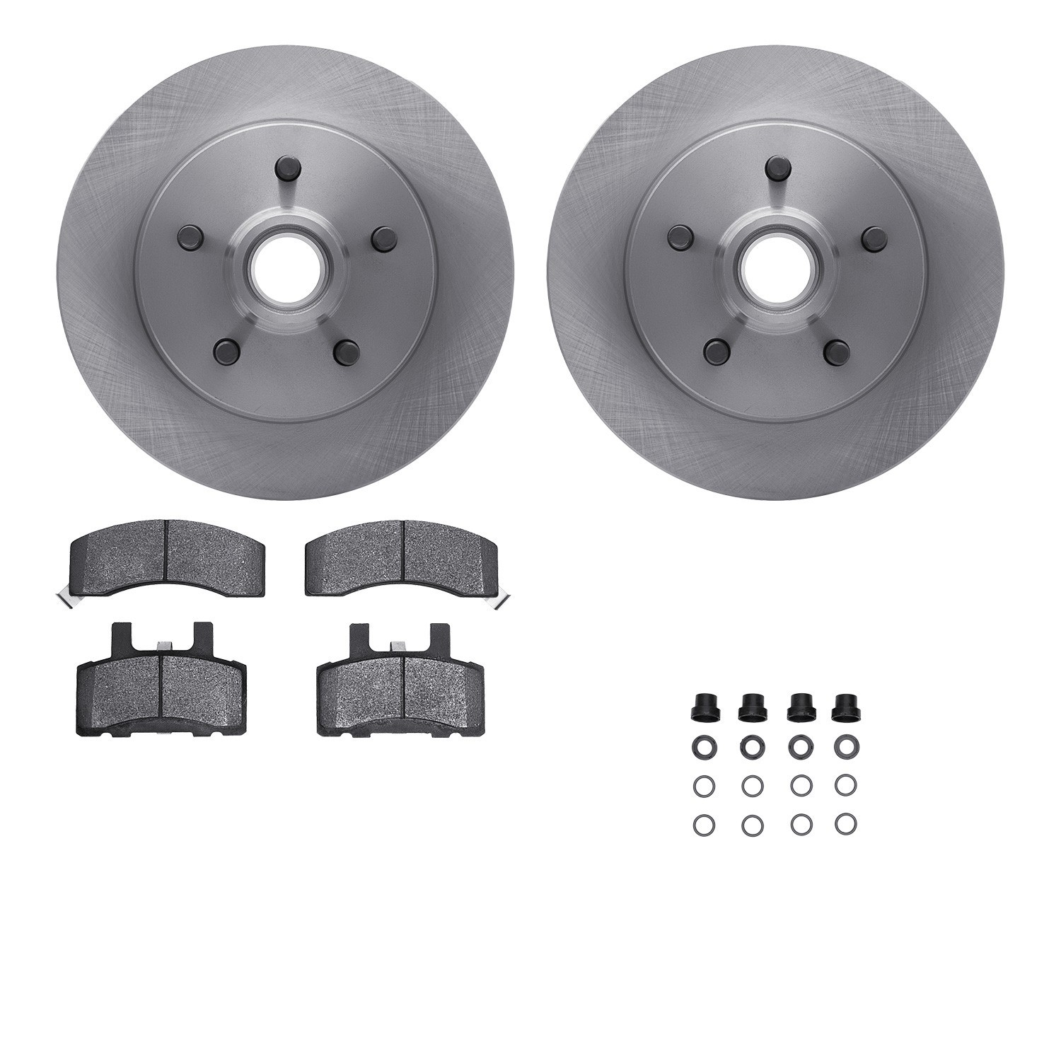 DYN 6212-48176 DFC Brake Rotor- HD Brake Pad - Hardware