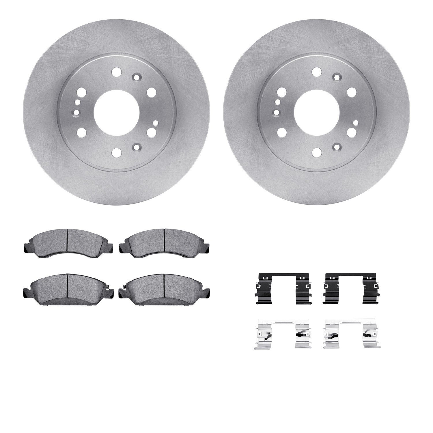 DYN-6212-48313 DFC Brake Rotor- HD Brake Pad - Hardware