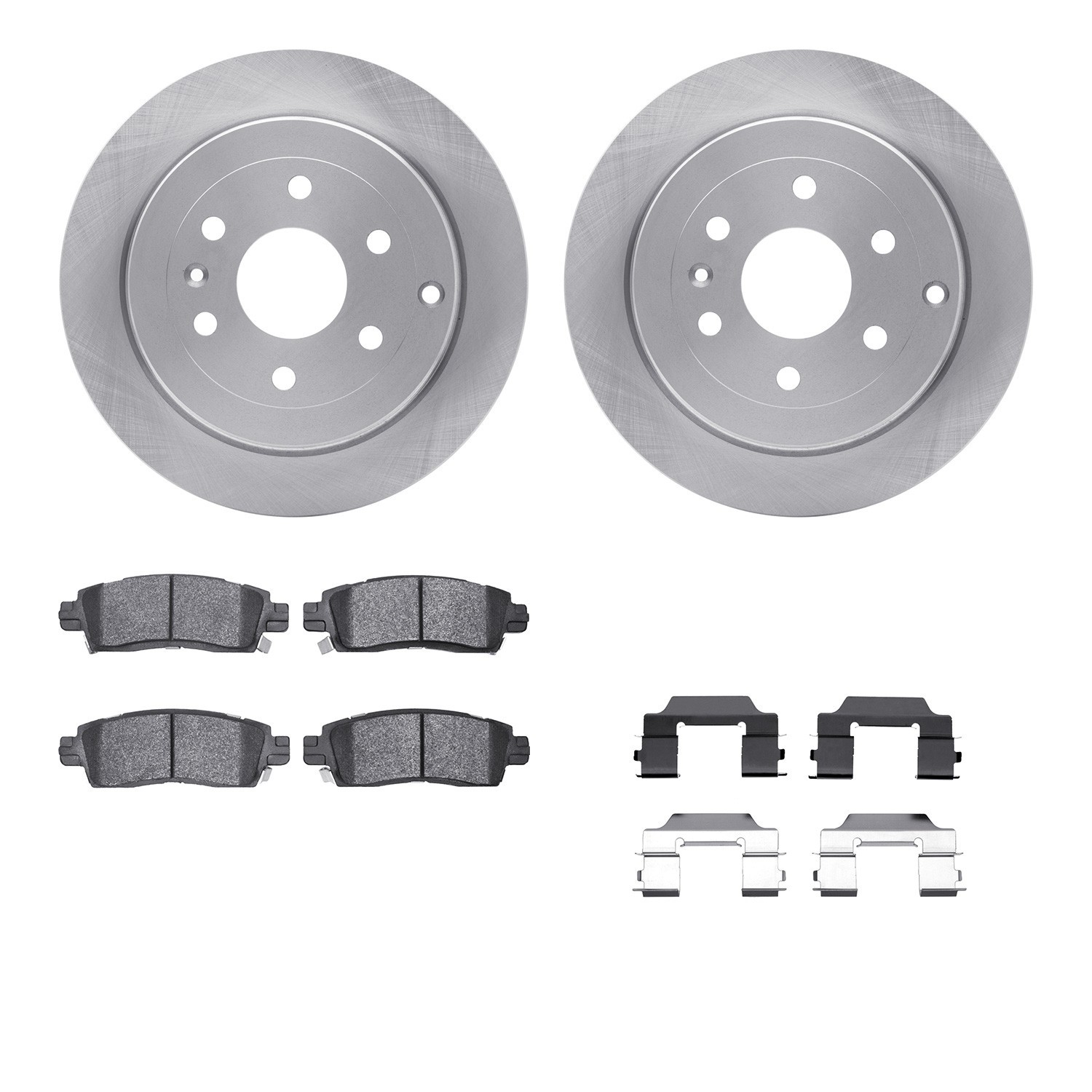DYN-6212-48342 DFC Brake Rotor- HD Brake Pad - Hardware