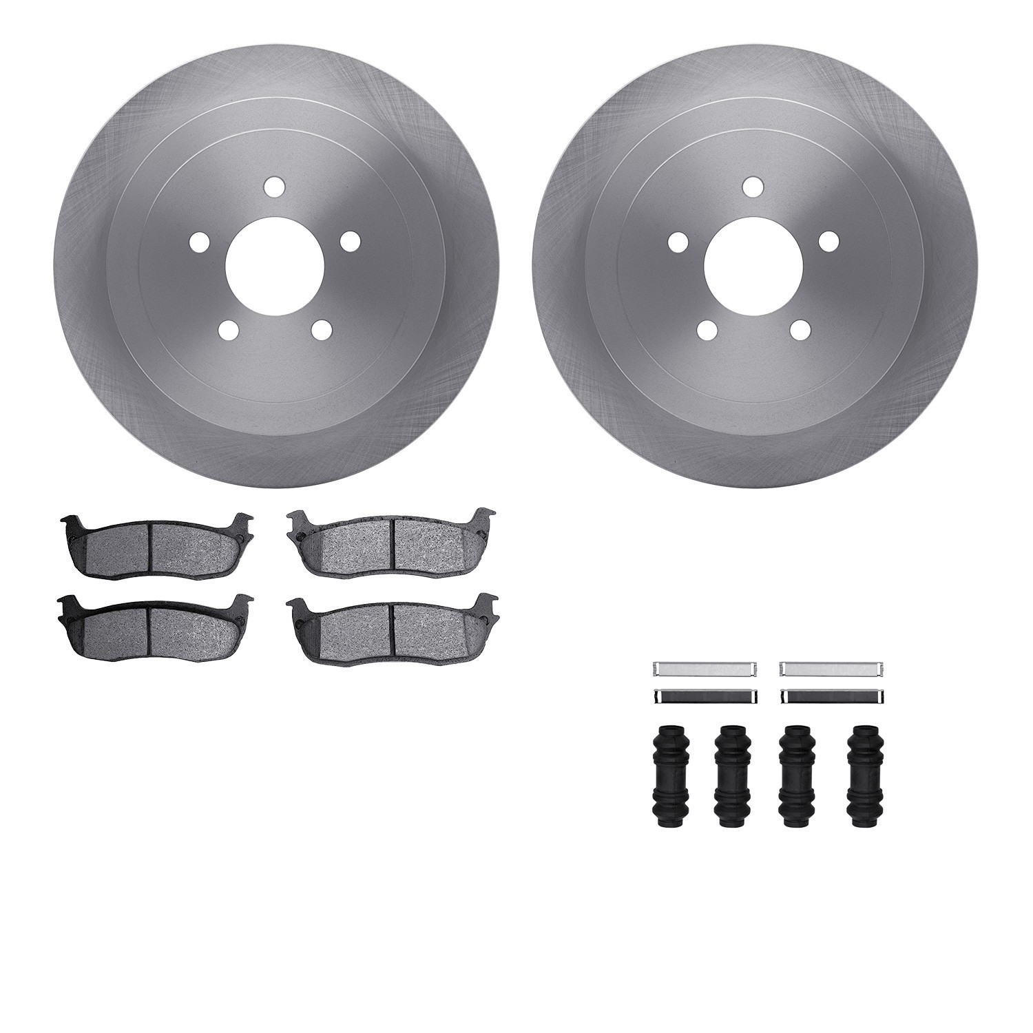 DYN 6212-55020 DFC Brake Rotor- HD Brake Pad - Hardware