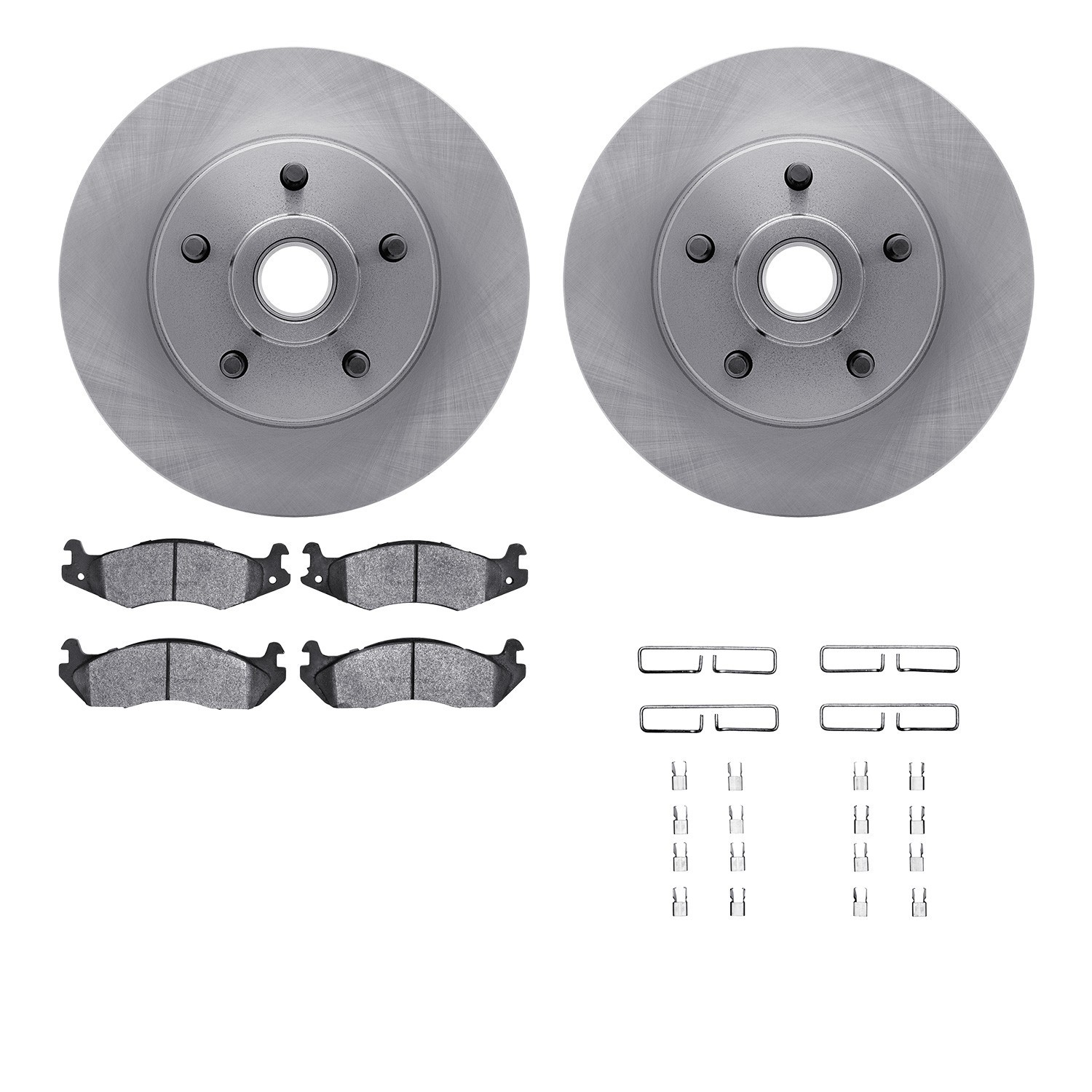 DYN 6212-66030 DFC Brake Rotor- HD Brake Pad - Hardware