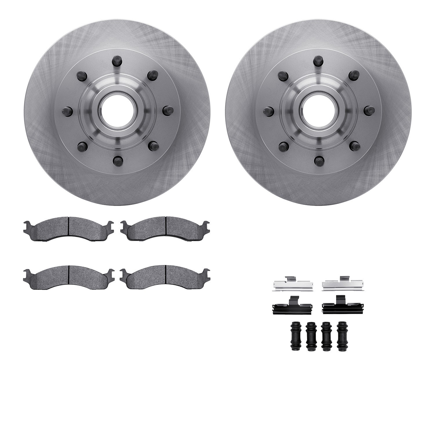 DYN 6212-99351 DFC Brake Rotor- HD Brake Pad - Hardware