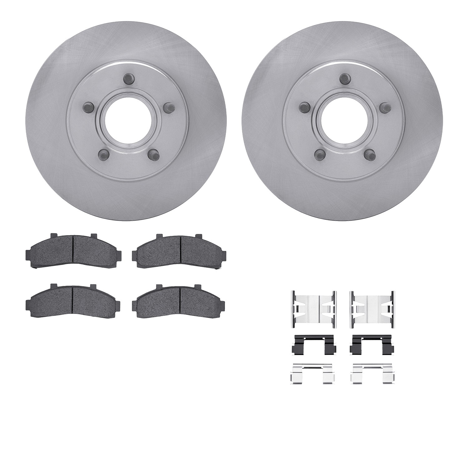 DYN 6212-99363 DFC Brake Rotor- HD Brake Pad - Hardware